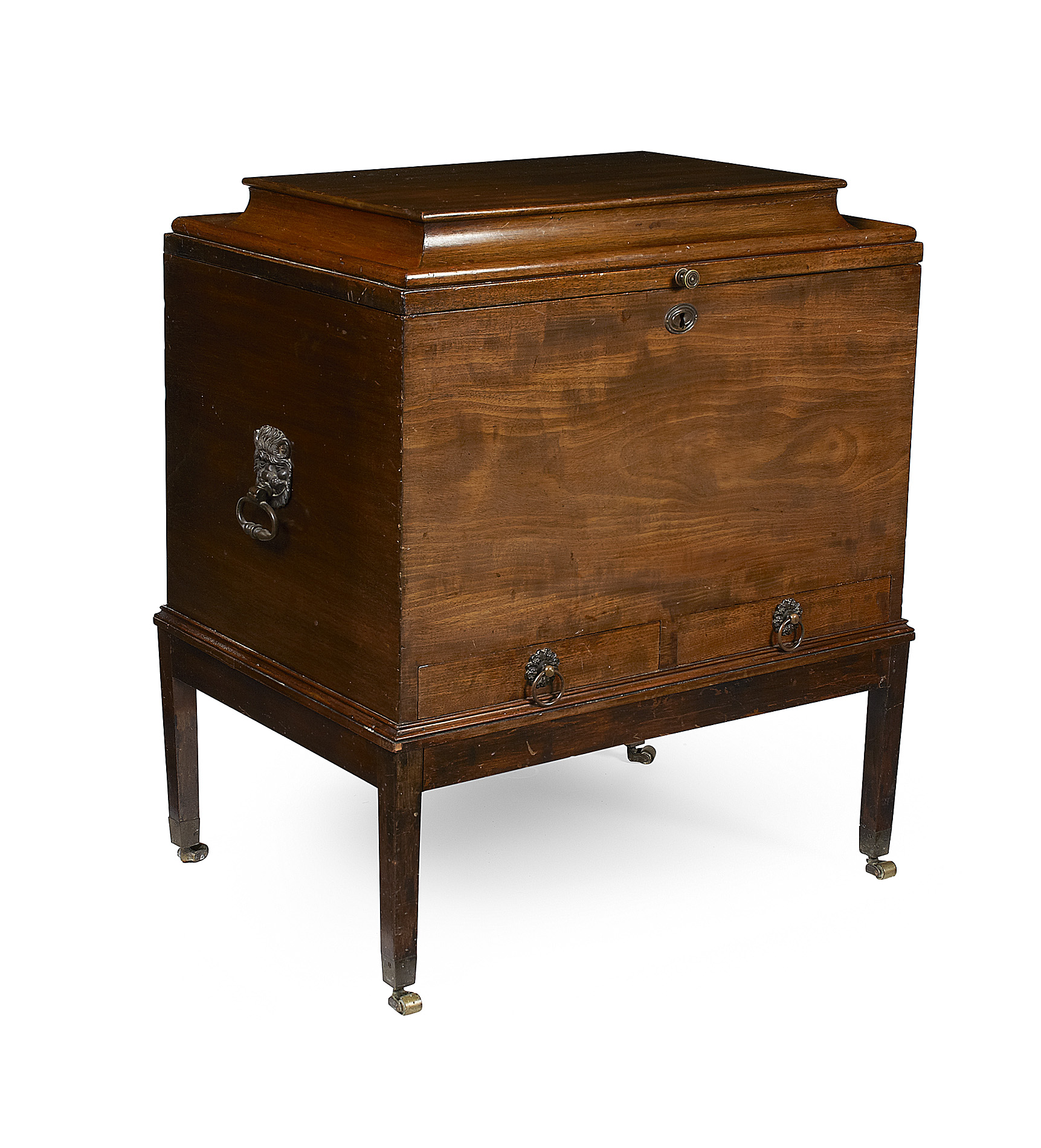 VICTORIAN MAHOGANY CELLARETTE