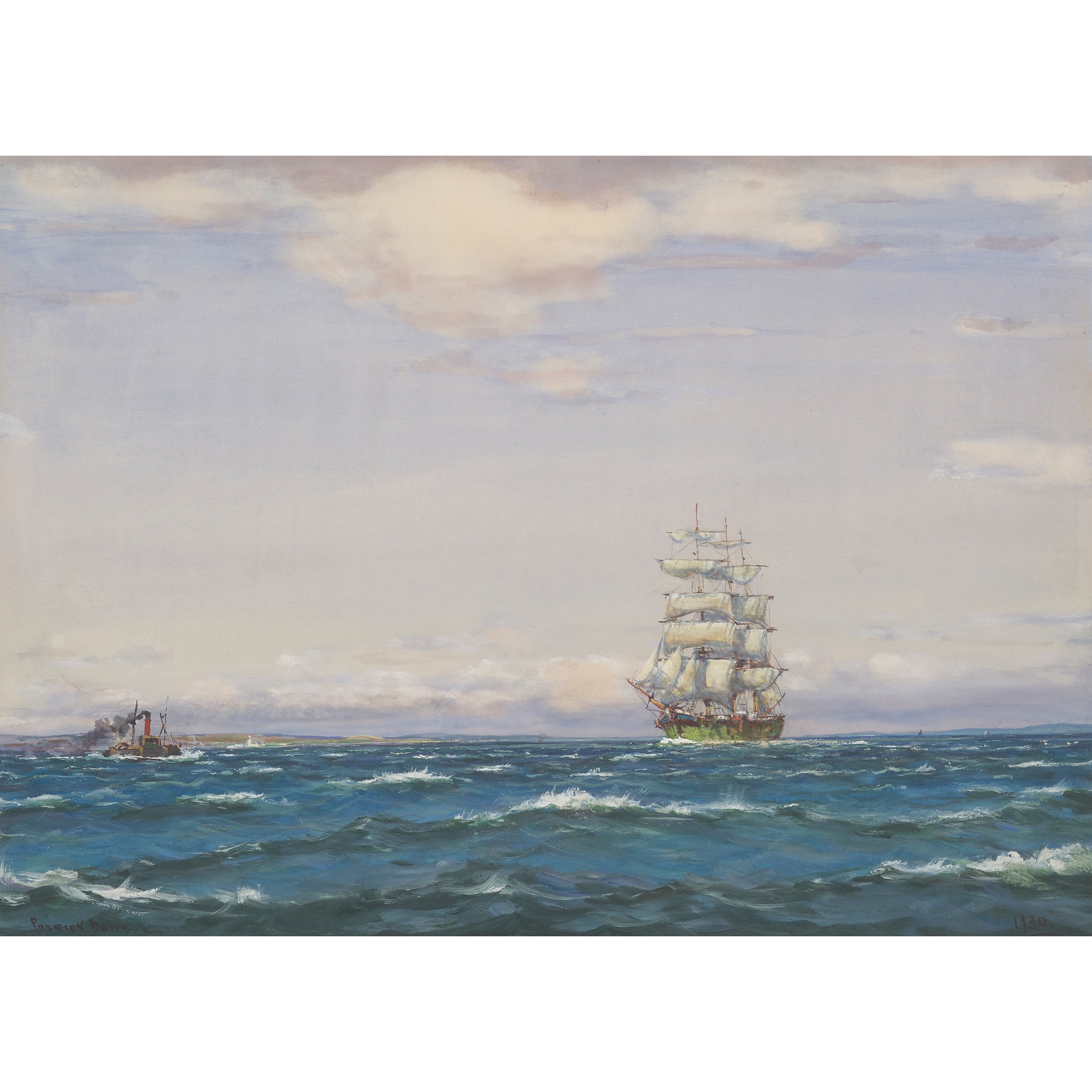 PATRICK DOWNIE R.S.W (SCOTTISH 1871-1945)