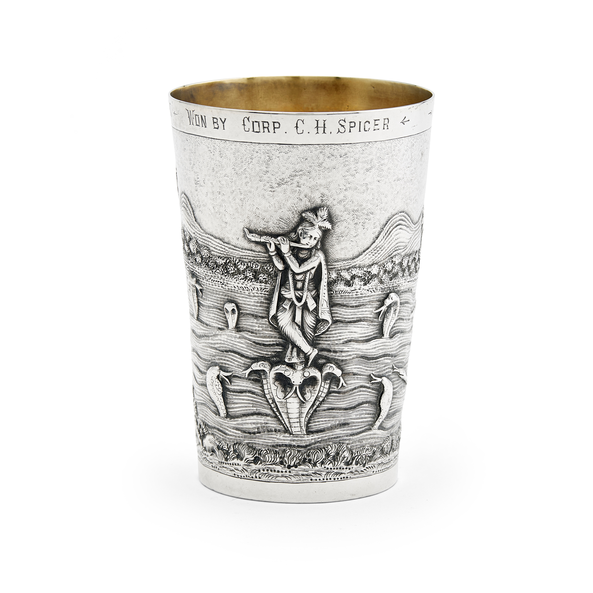 CALCUTTA - AN INDIAN PRESENTATION BEAKER