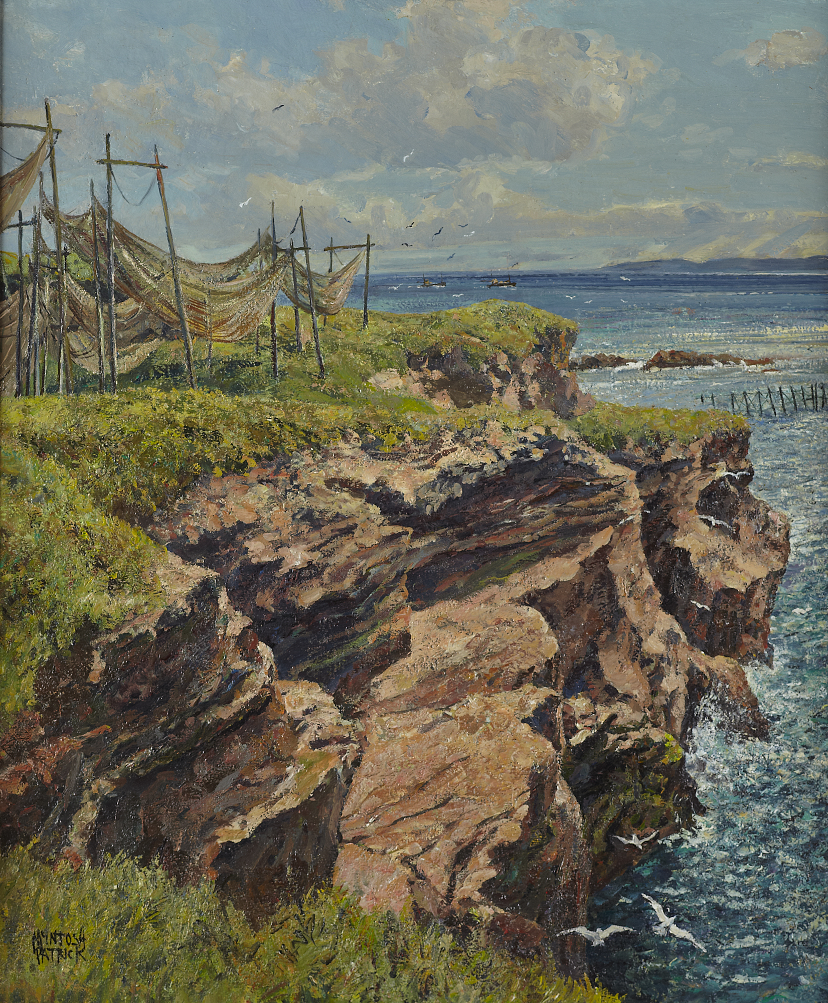 JAMES MCINTOSH PATRICK R.S.A., R.O.I., A.R.E., L.L.D (SCOTTISH 1907-1998)