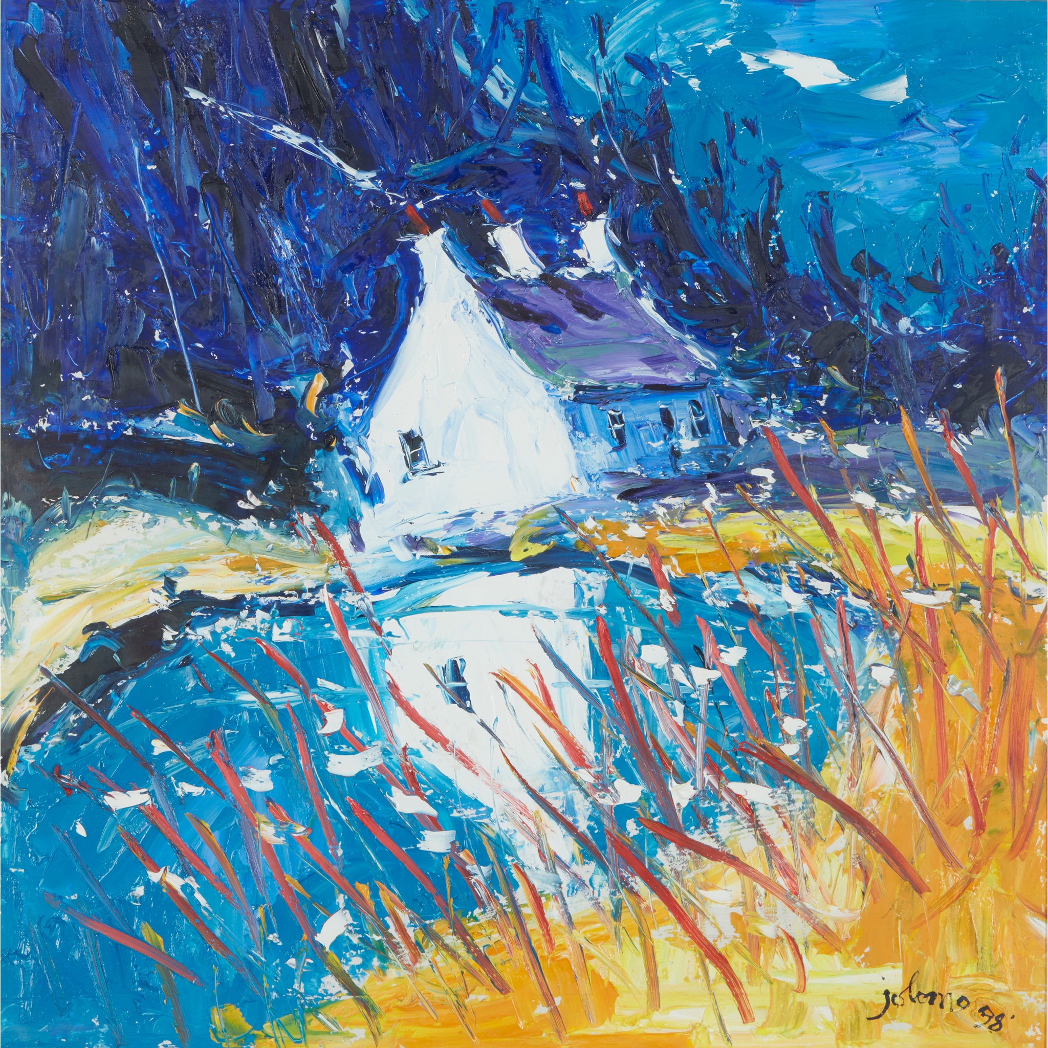 JOHN LOWRIE MORRISON (JOLOMO) O.B.E. (SCOTTISH 1948-)