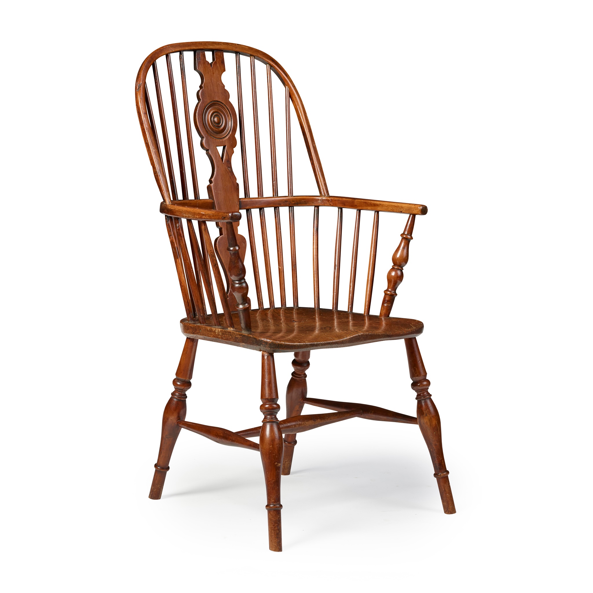 YEWWOOD AND ELM WINDSOR CHAIR