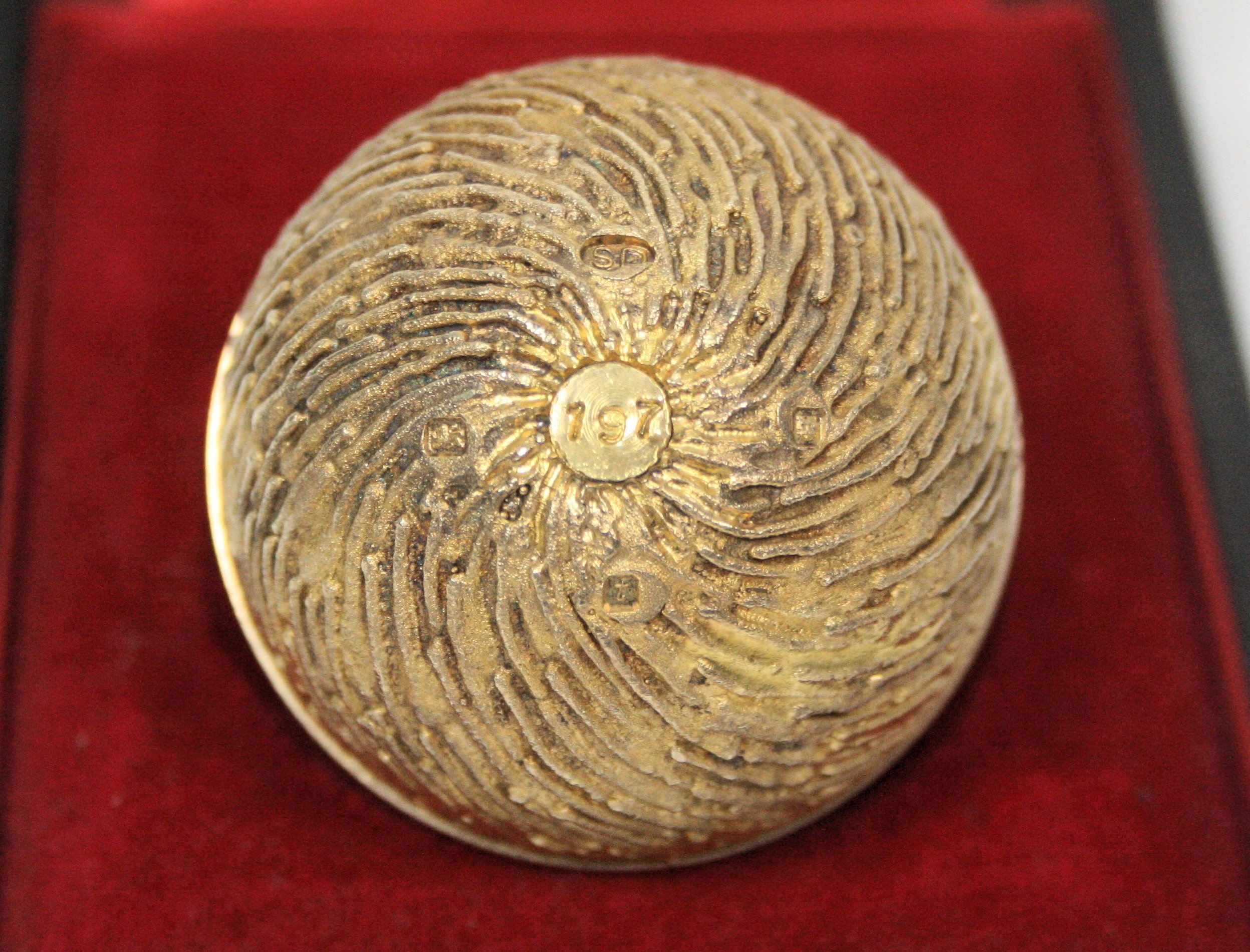 STUART DEVLIN - a modern novelty limited edition surprise egg