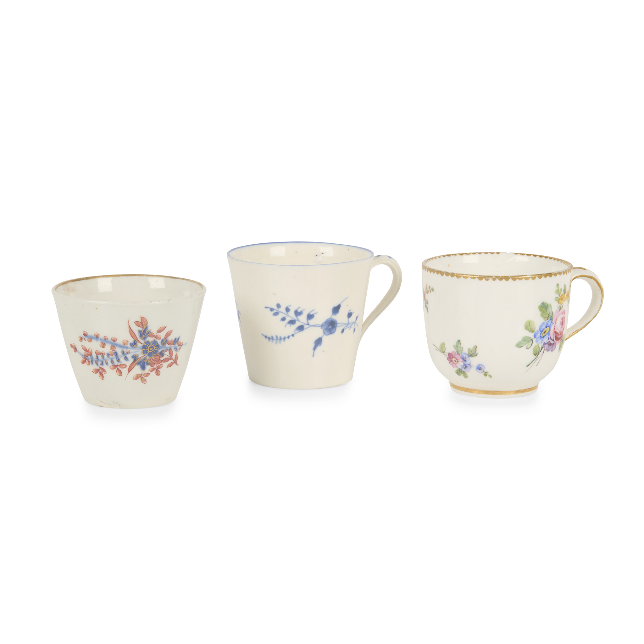 CHANTILLY COFFEE CUP AND A CHANTILLY BEAKER