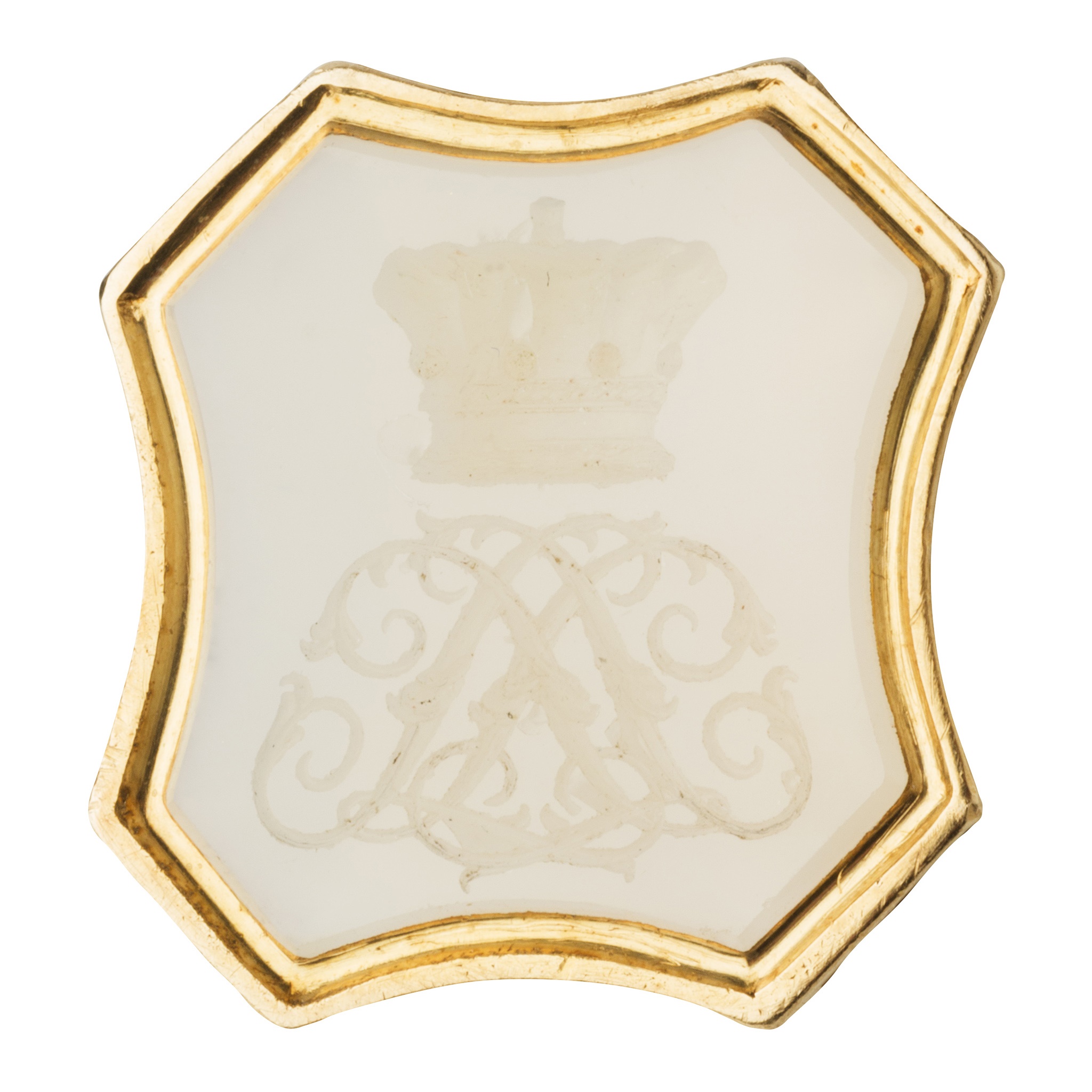 LORD LOVAT - SIMON FRASER 13TH LORD LOVAT (1828-1887) DESK SEAL