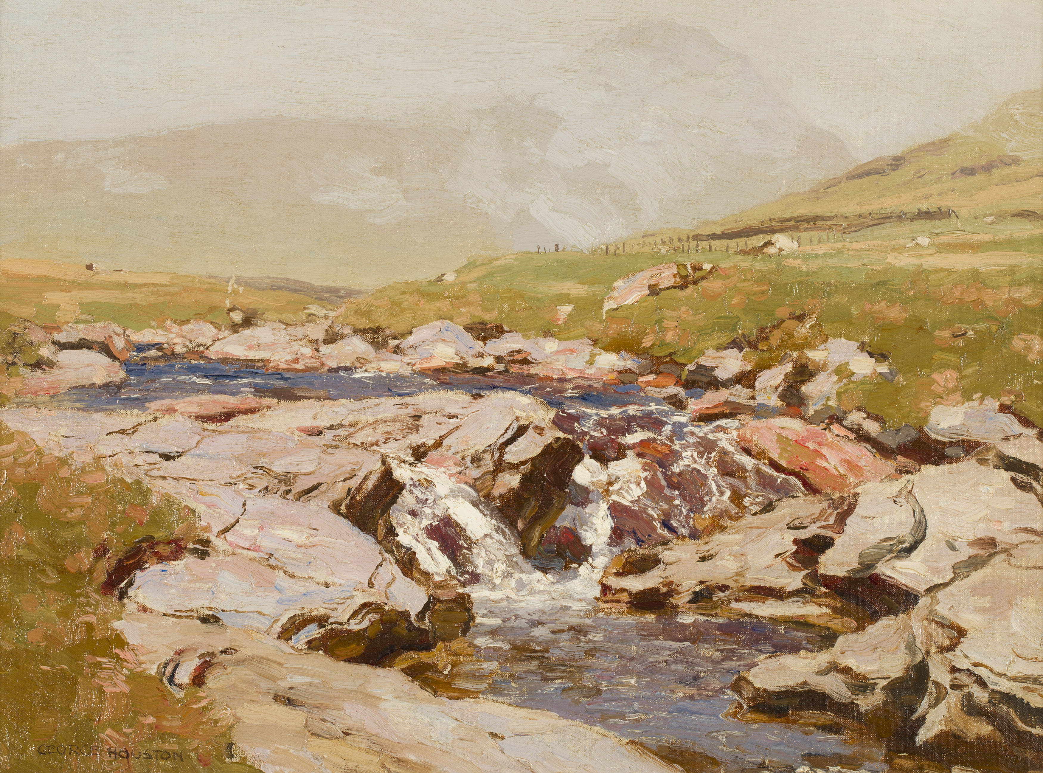 GEORGE HOUSTON R.S.A., R.S.W., R.I. (SCOTTISH 1869-1947)