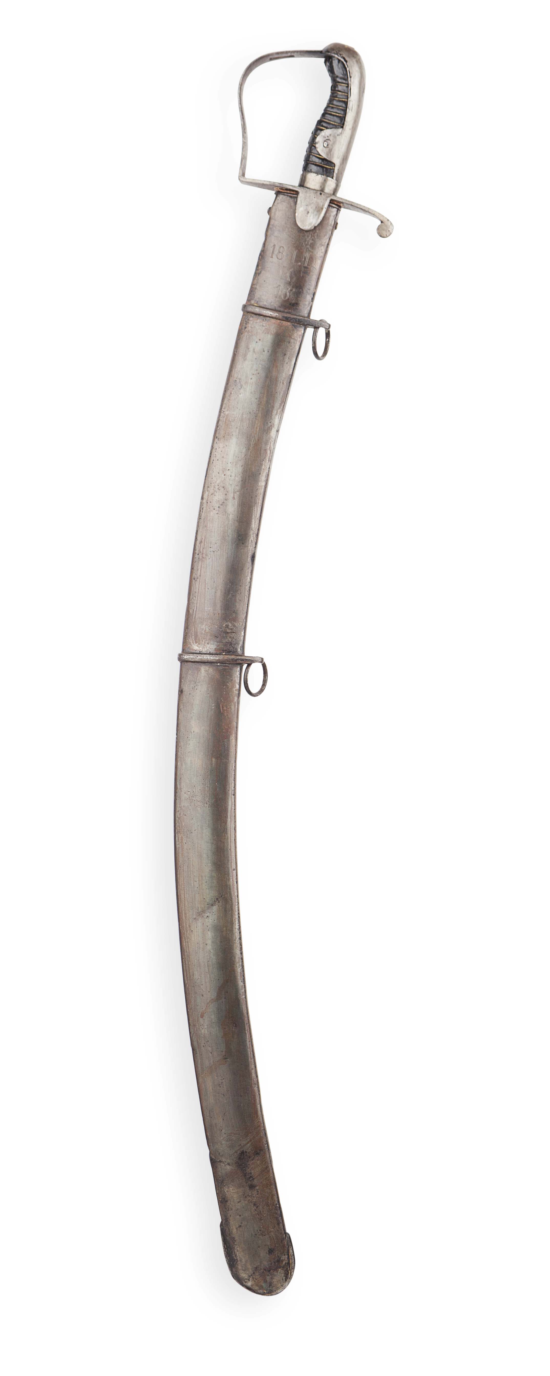 1796 PATTERN LIGHT CAVALRY TROOPER'S SABRE BY THOMAS GILL