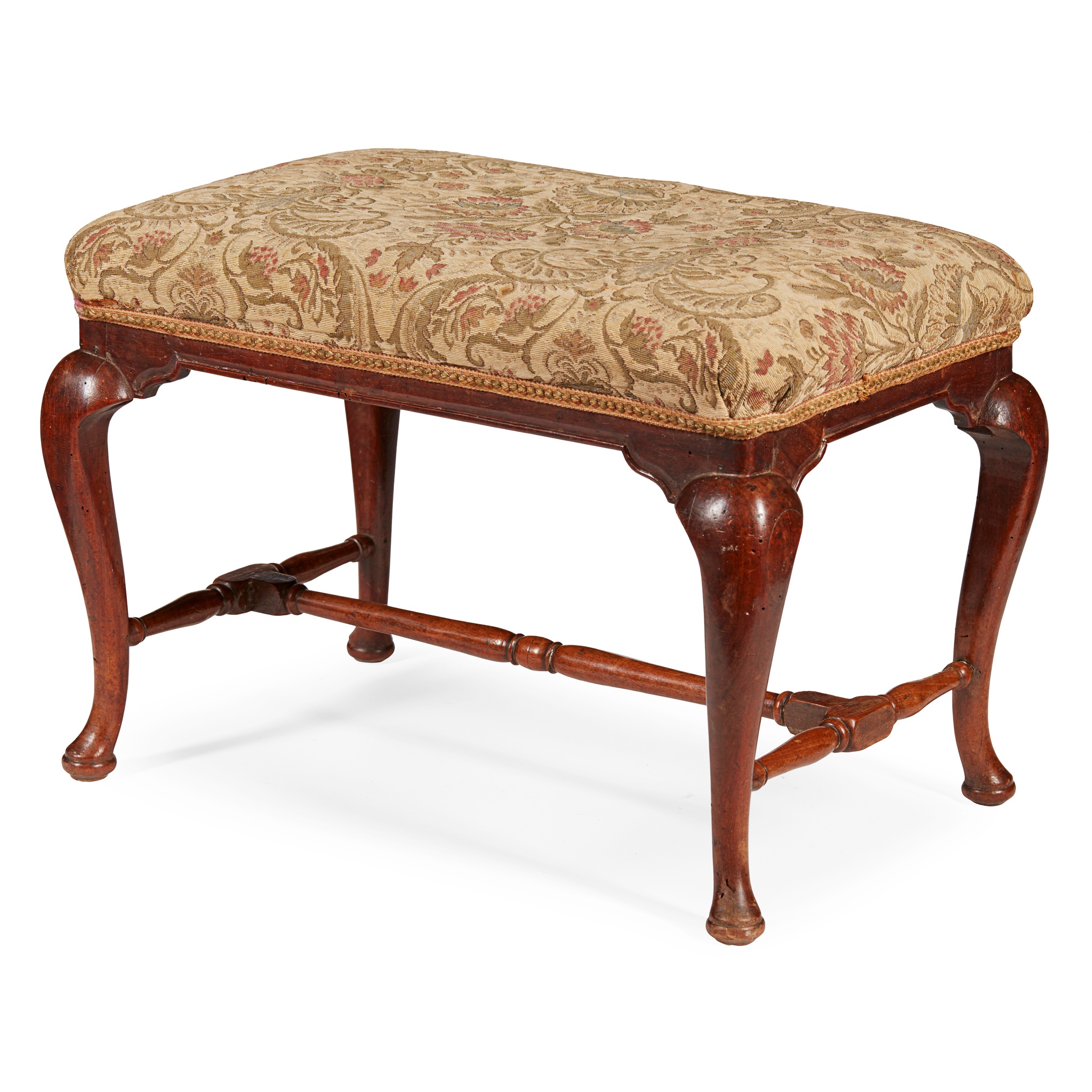 GEORGE I WALNUT STOOL