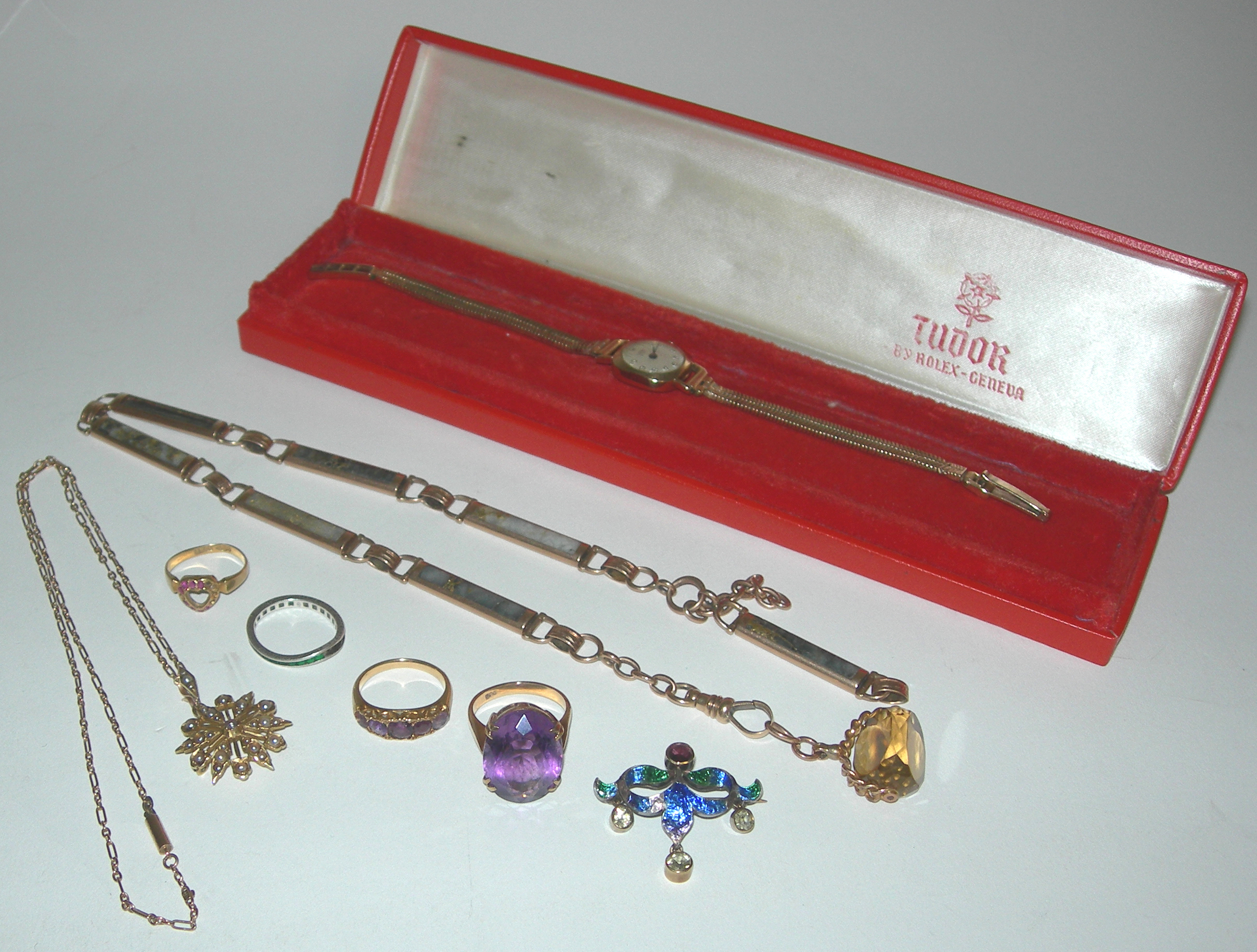 A collection of items,