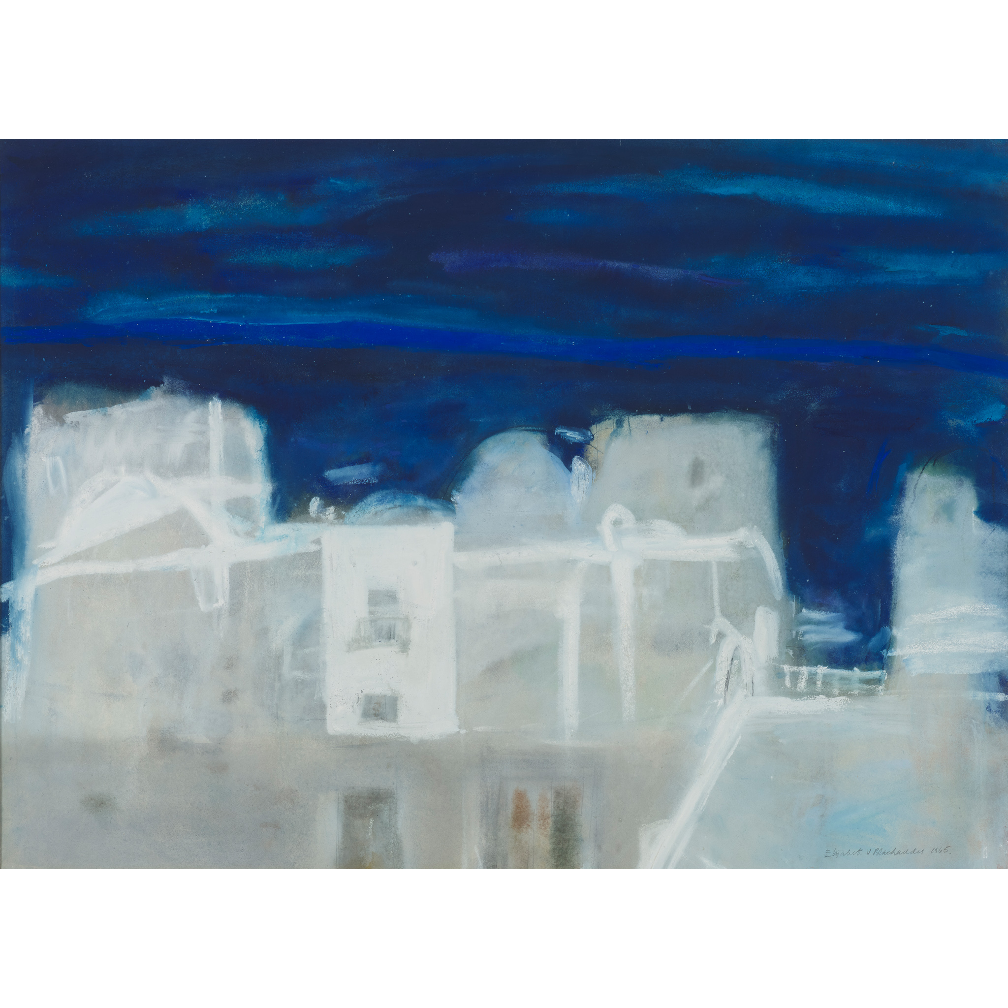 DAME ELIZABETH BLACKADDER O.B.E., R.A., R.S.A., R.S.W., R.G.I., D.Litt (SCOTTISH 1931-2021)