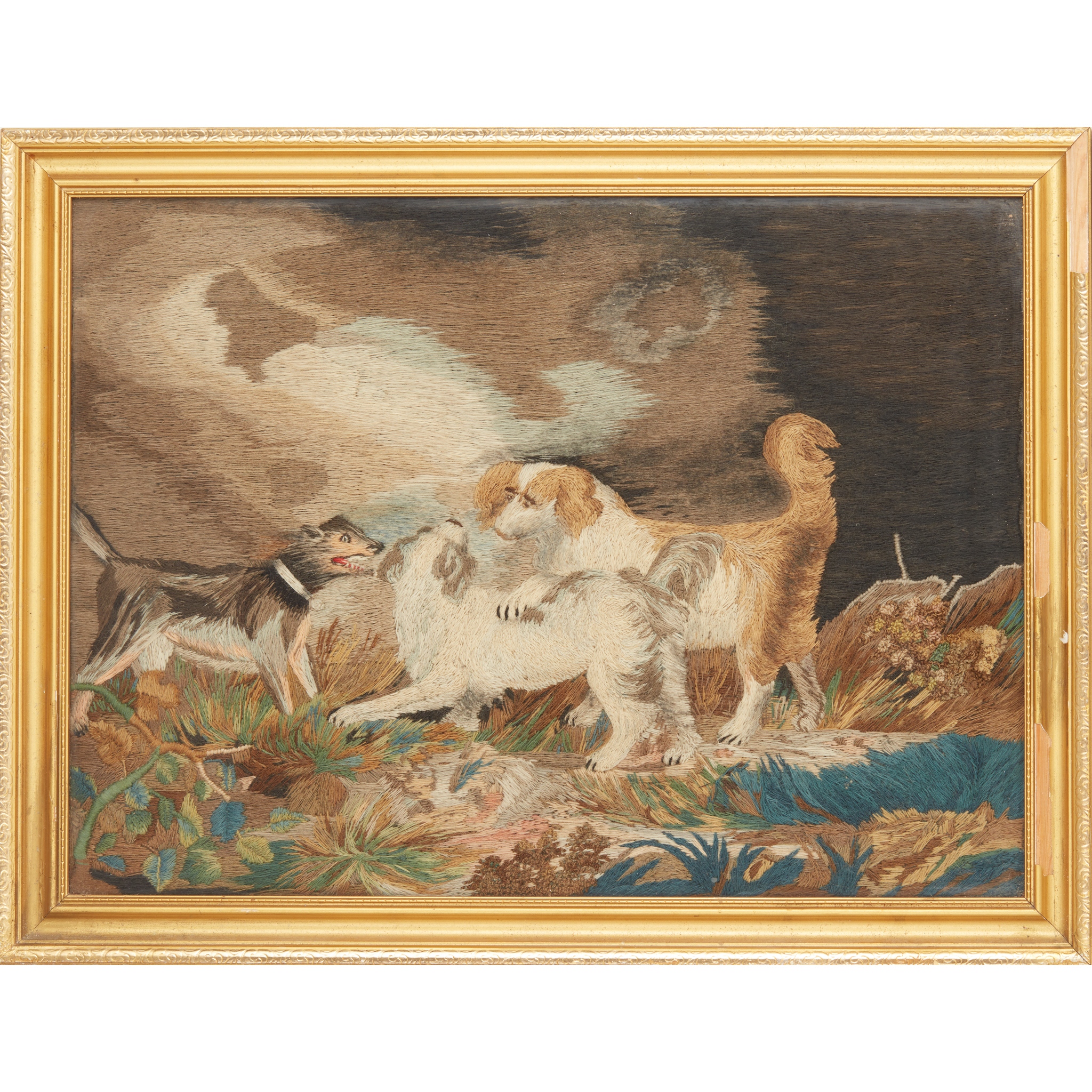 REGENCY NEEDLEWORK PICTURE