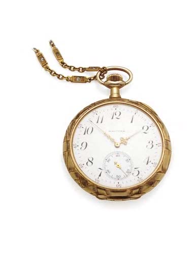 Sir Harry Lauder - a presentation Waltham Riverside open faced pocket watch,