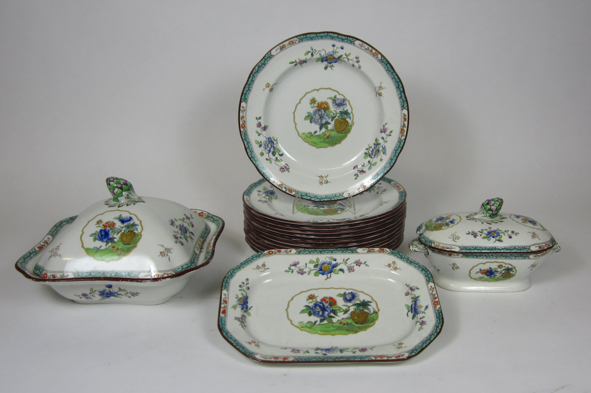 COPELAND SPODE PART DINNER SERVICE