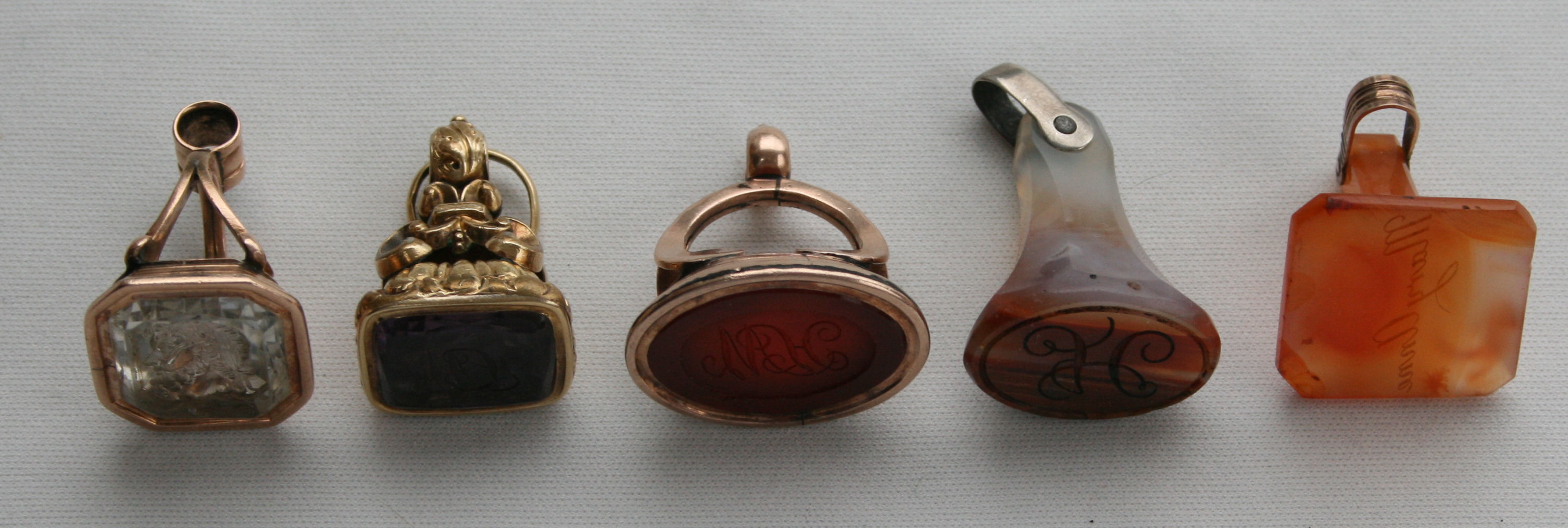 A group of fob seals