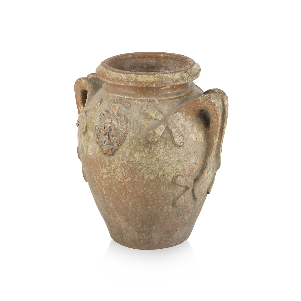 LARGE CONTINENTAL TERRACOTTA JAR