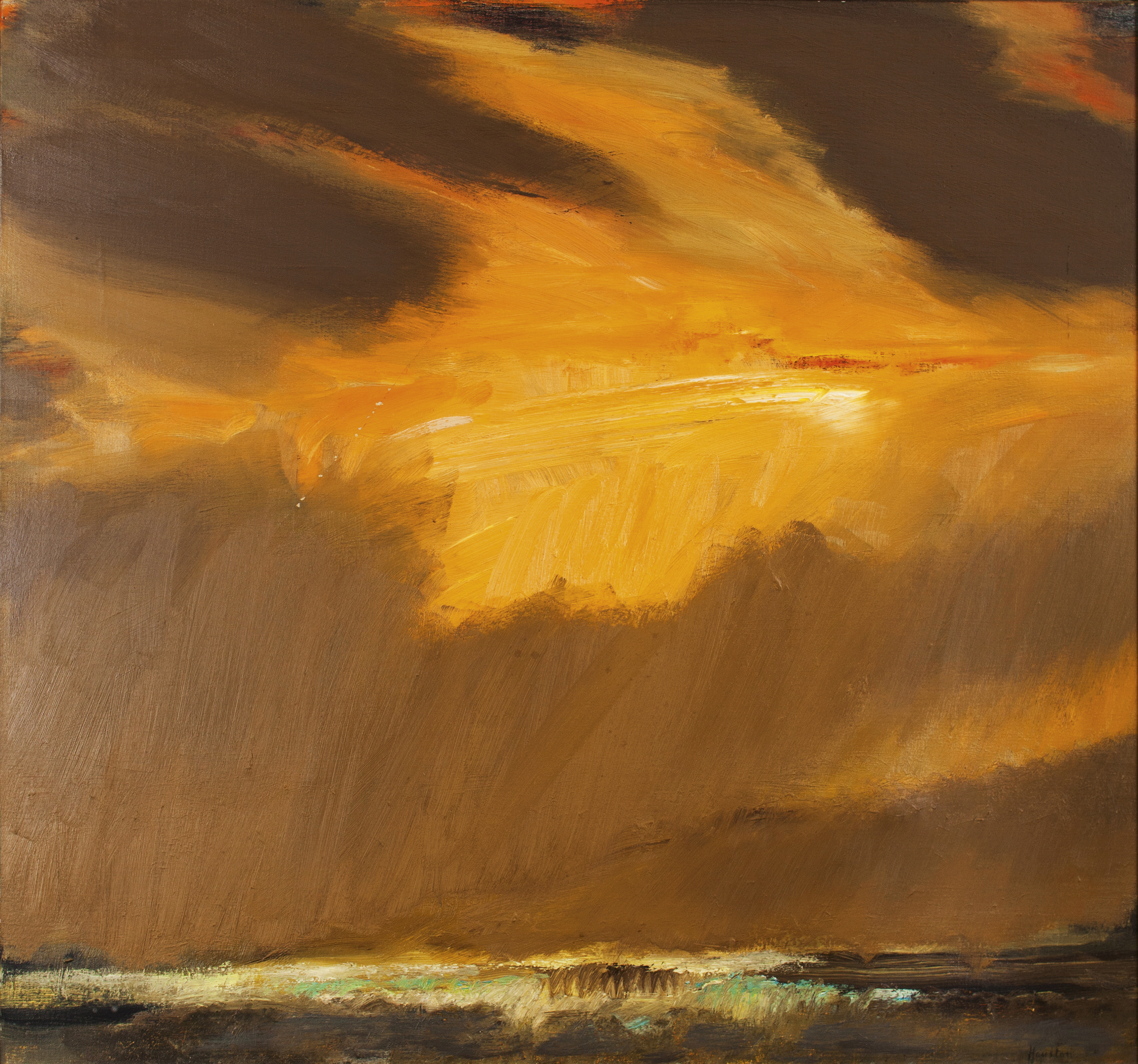 JOHN HOUSTON O.B.E., R.S.A., R.S.W., R.G.I. (SCOTTISH 1930-2008)