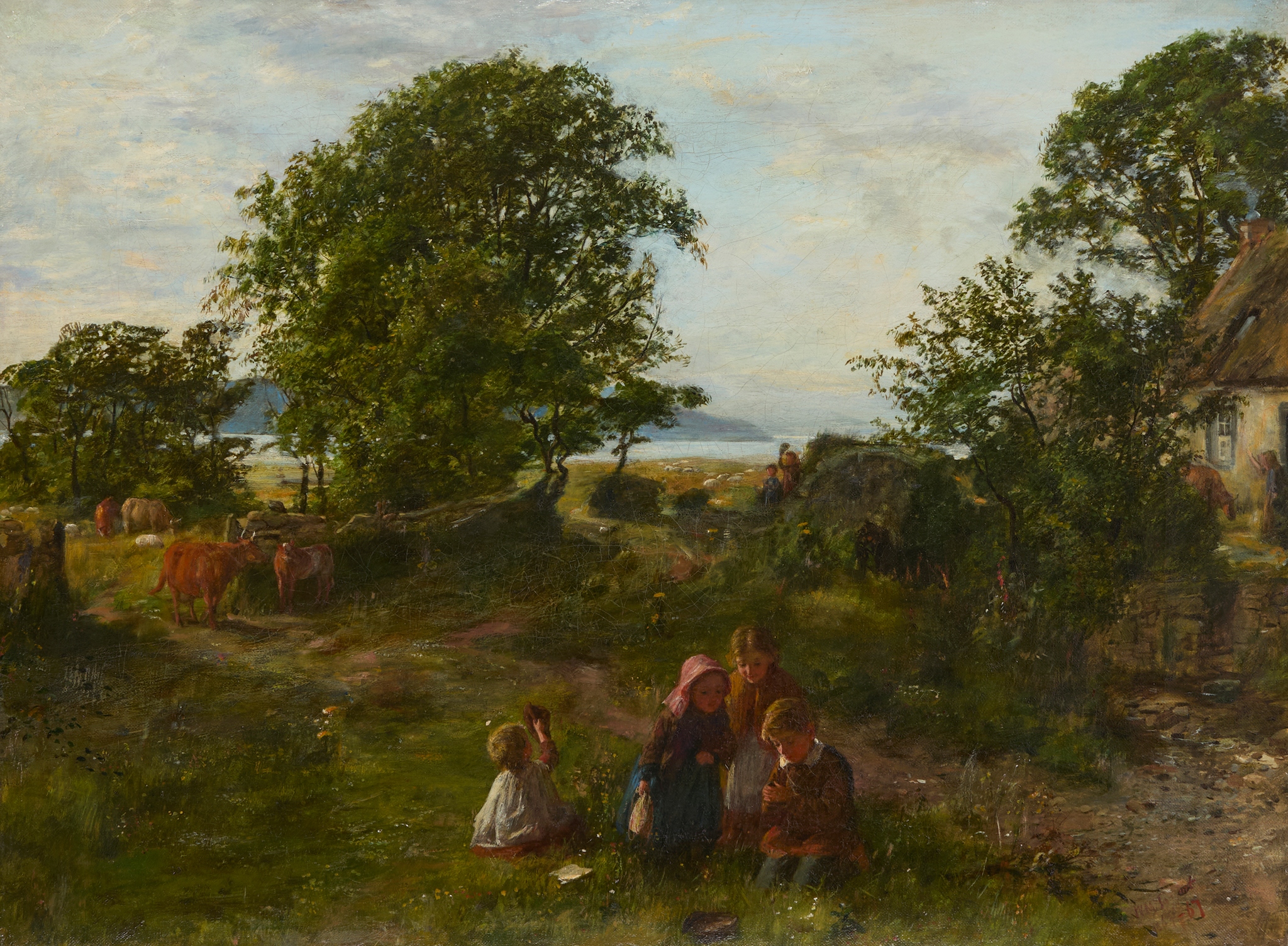 WILLIAM MCTAGGART R.S.A., R.S.W. (SCOTTISH 1835-1910)