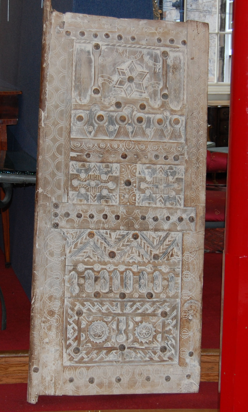 PAIR OF MOROCCAN WOODEN DOORS