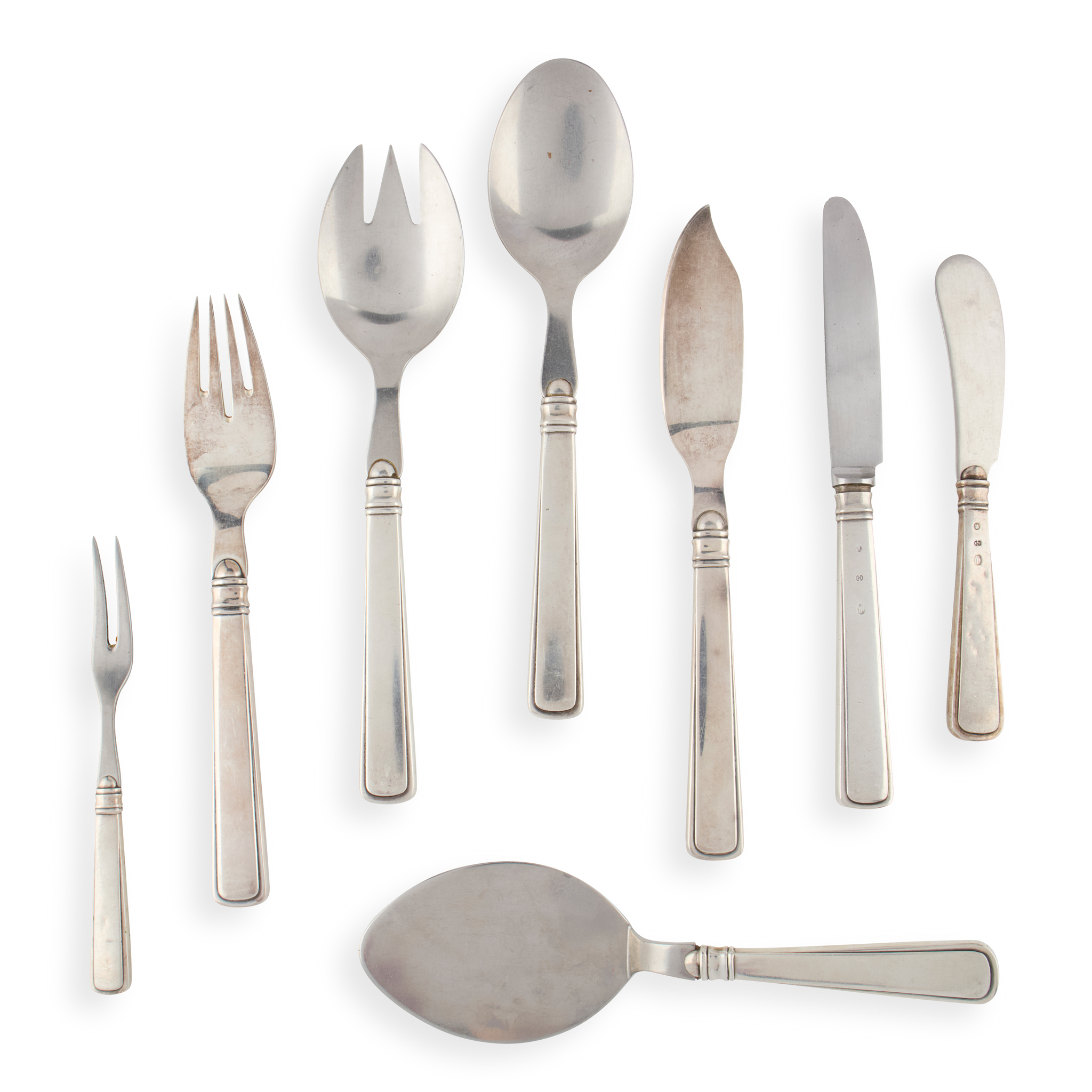 A COMPOSITE SET OF 20TH CENTURY DANISH FLATWARE