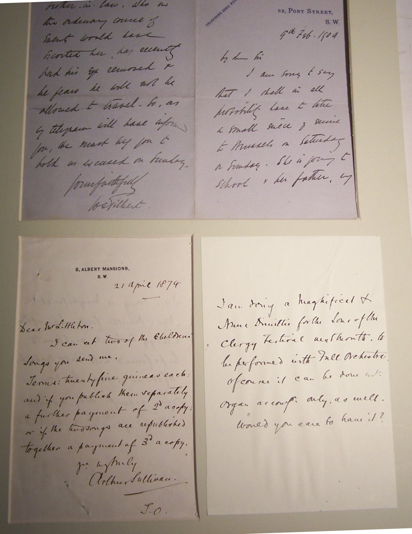 Gilbert, W.S. and Arthur Sullivan