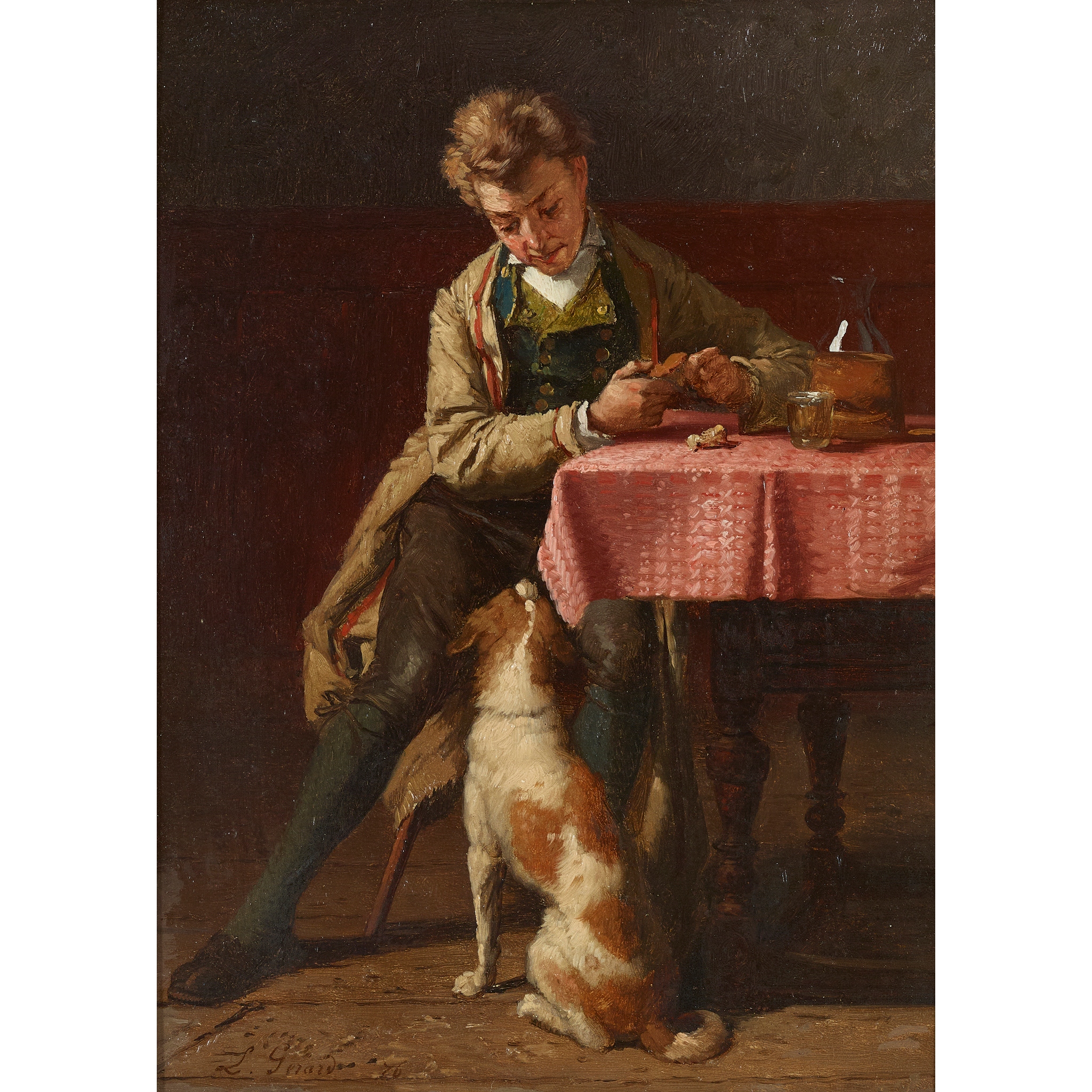 LUCIEN GERARD (BELGIAN 1852-1935)