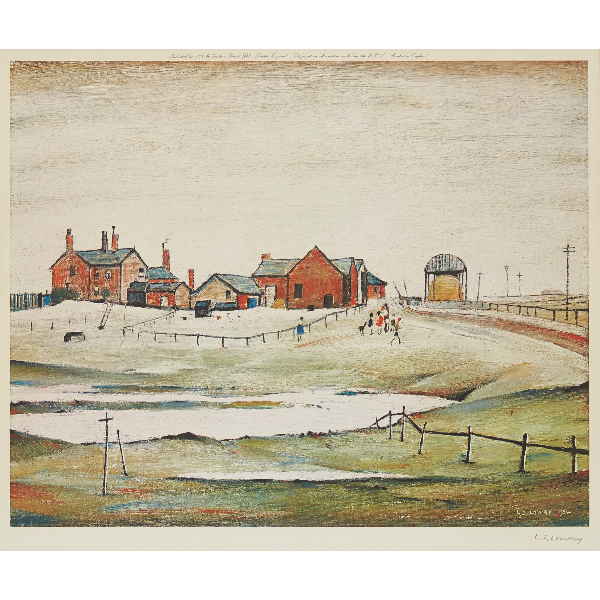 LAURENCE STEPHEN LOWRY R.A. (BRITISH 1887-1976)