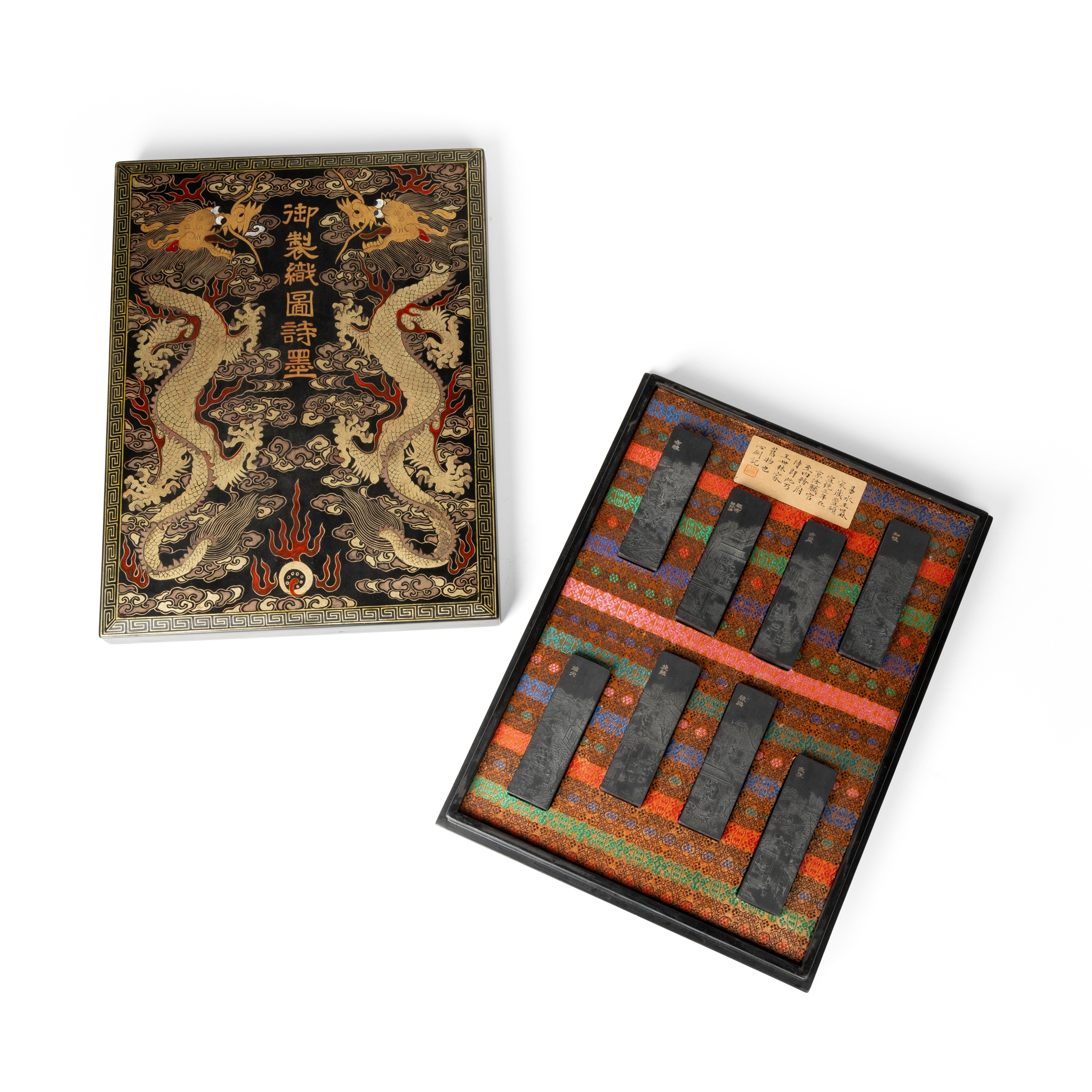 BOX OF EIGHT INK STICKS (Now LON1640/9)