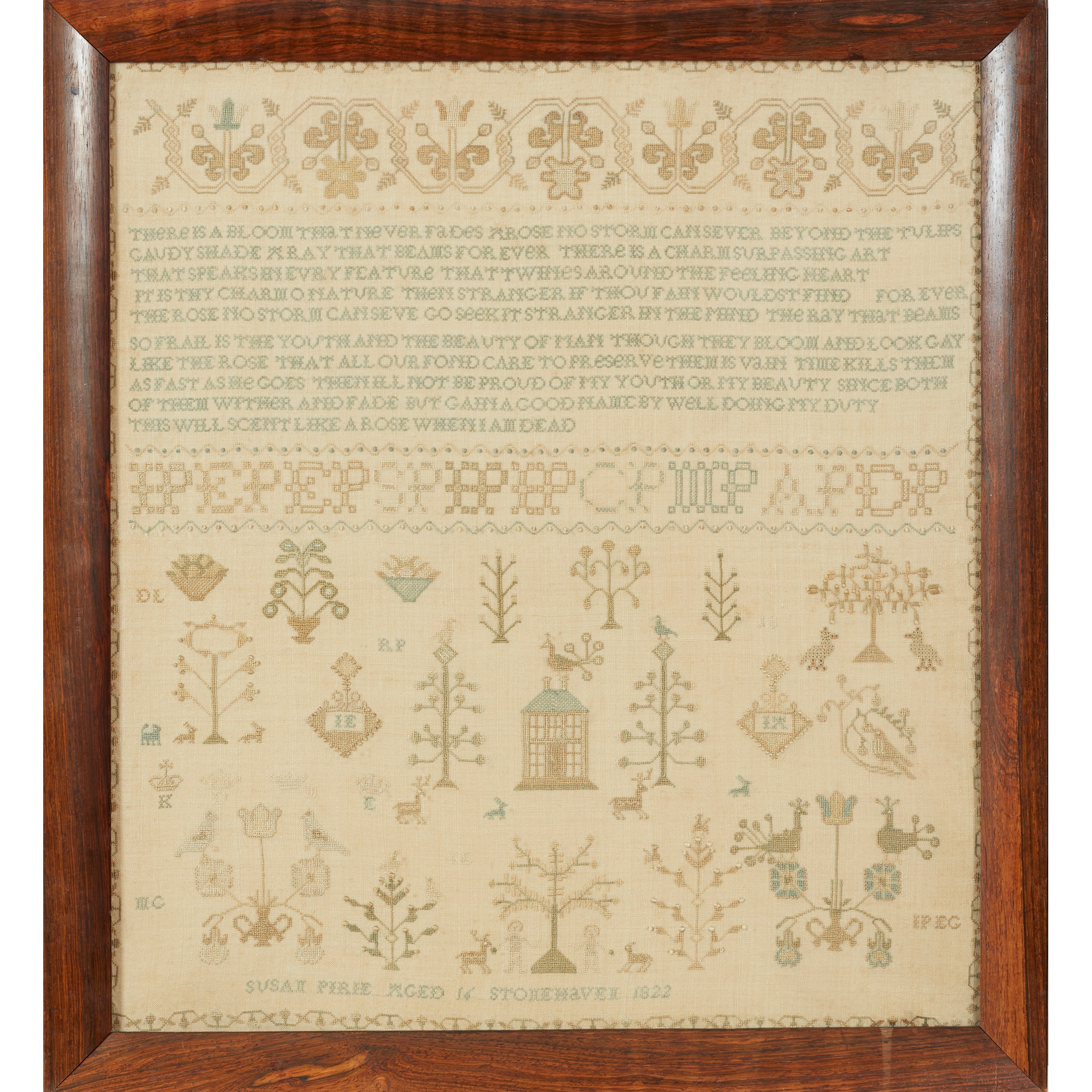 A SCOTTISH NEEDLEWORK SAMPLER