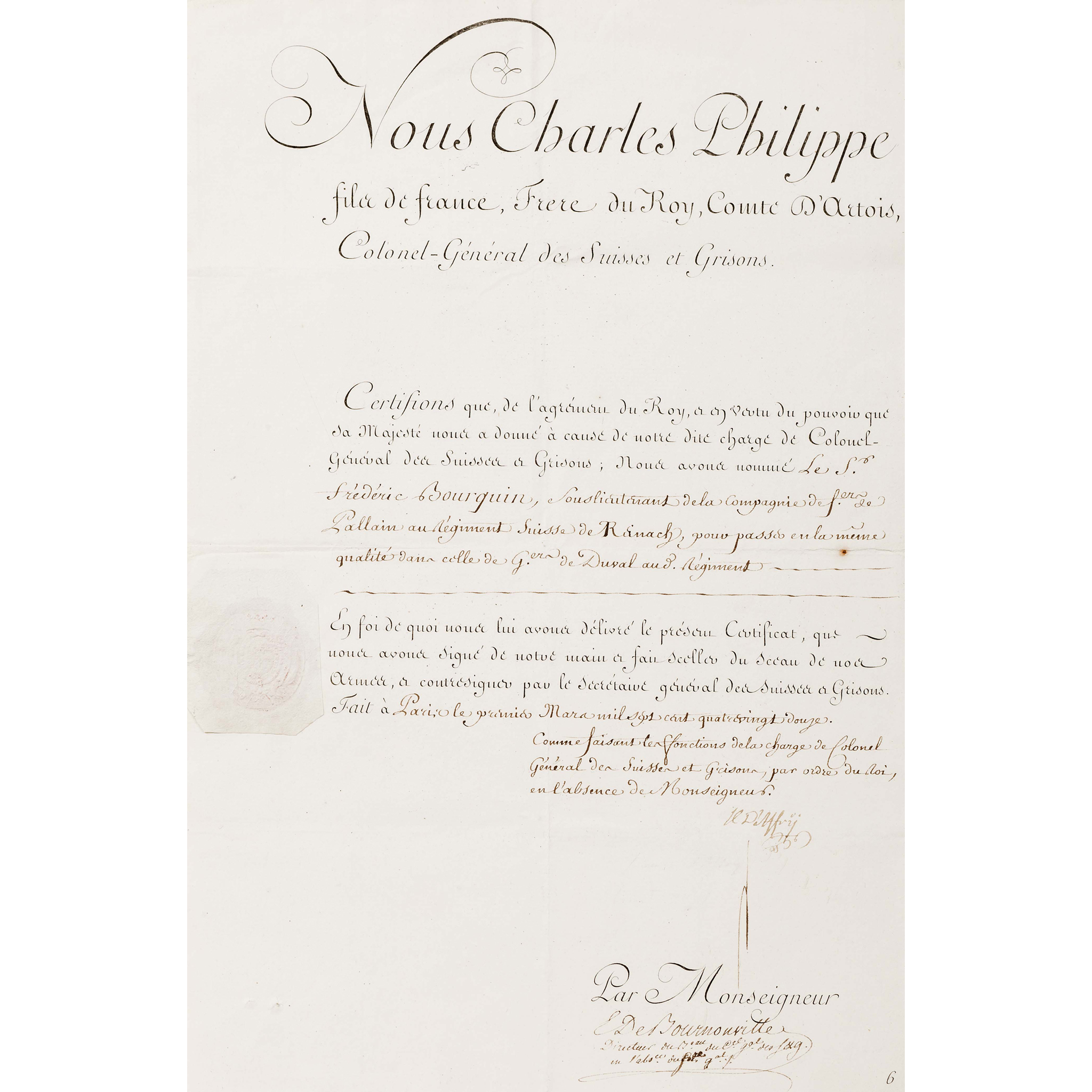 Napoleonic Wars - Switzerland and the Cisalpine Republic - a collection of 35 letters and documents, including