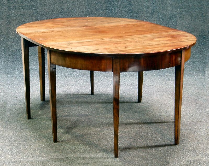 George III mahogany dining table