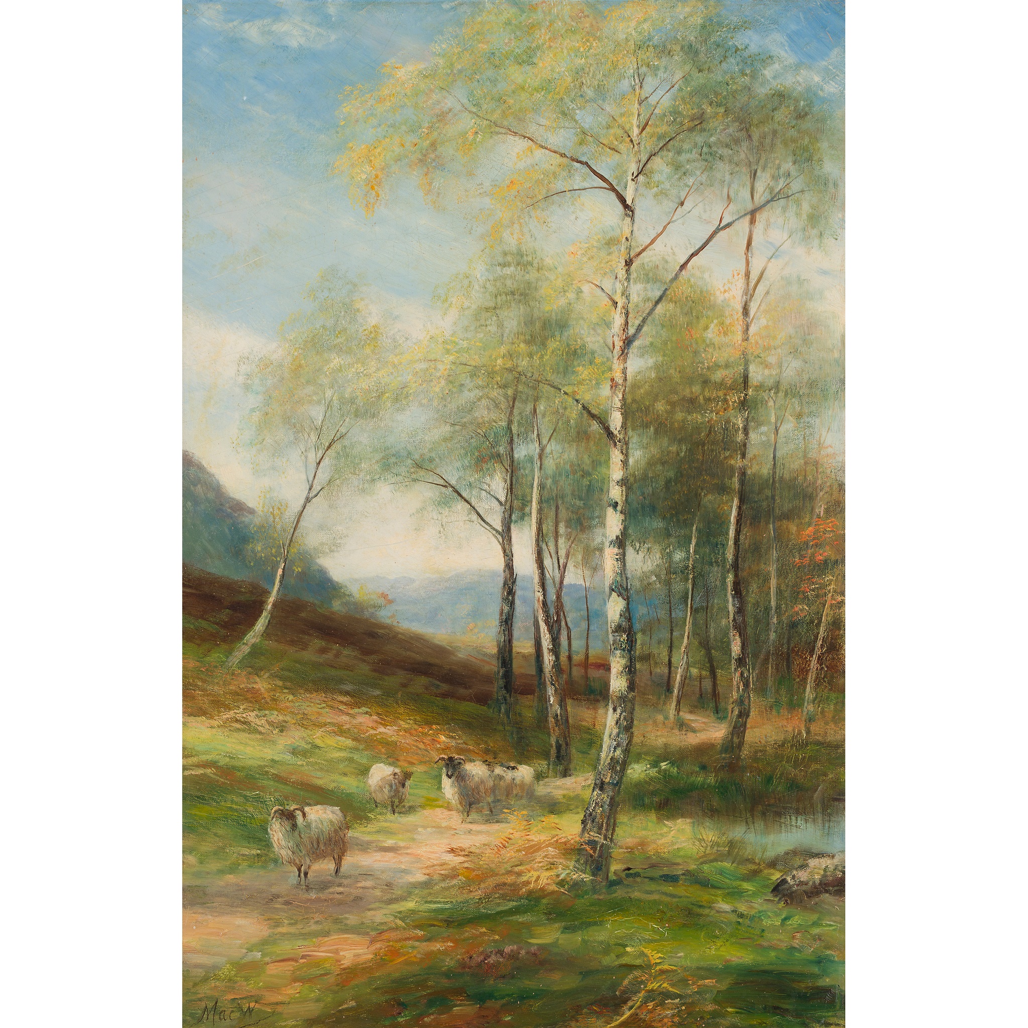 JOHN MACWHIRTER R.A., H.R.S.A., R.I., R.E. (SCOTTISH 1839-1911)