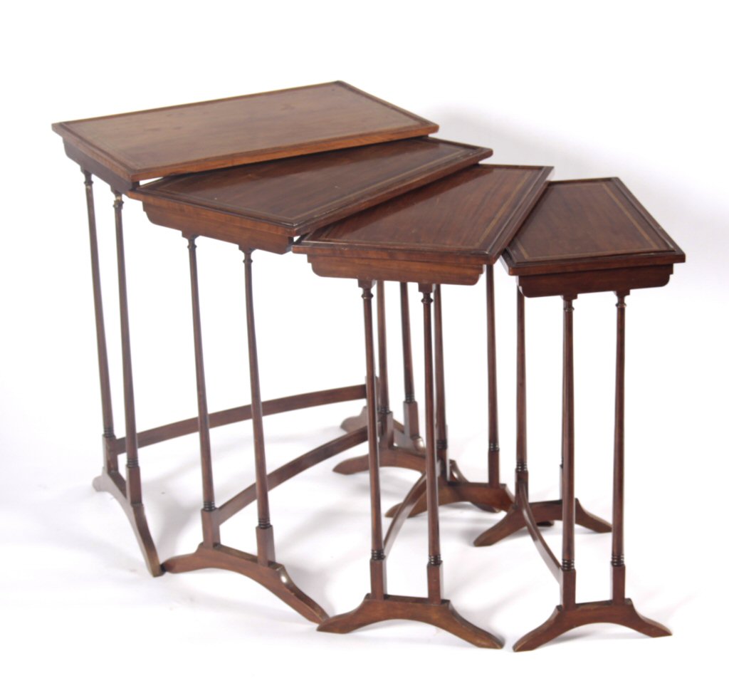 GEORGIAN STYLE NEST OF TABLES