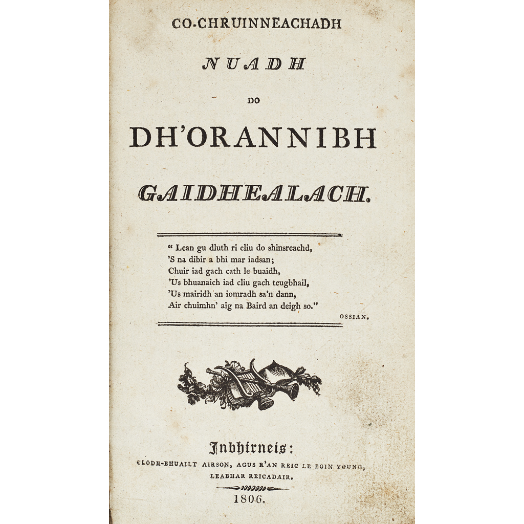 Highland Songs, Gaelic