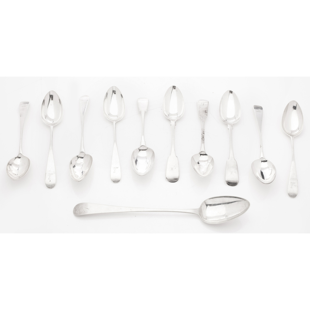 PERTH - A Scottish provincial tablespoon and others