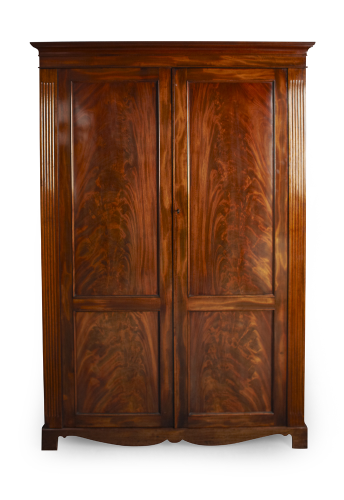 MAHOGANY WARDROBE