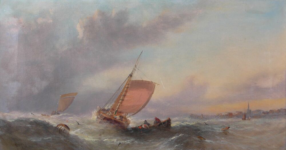 WILLIAM CALCOTT KNELL (BRITISH, C.1830-1876)