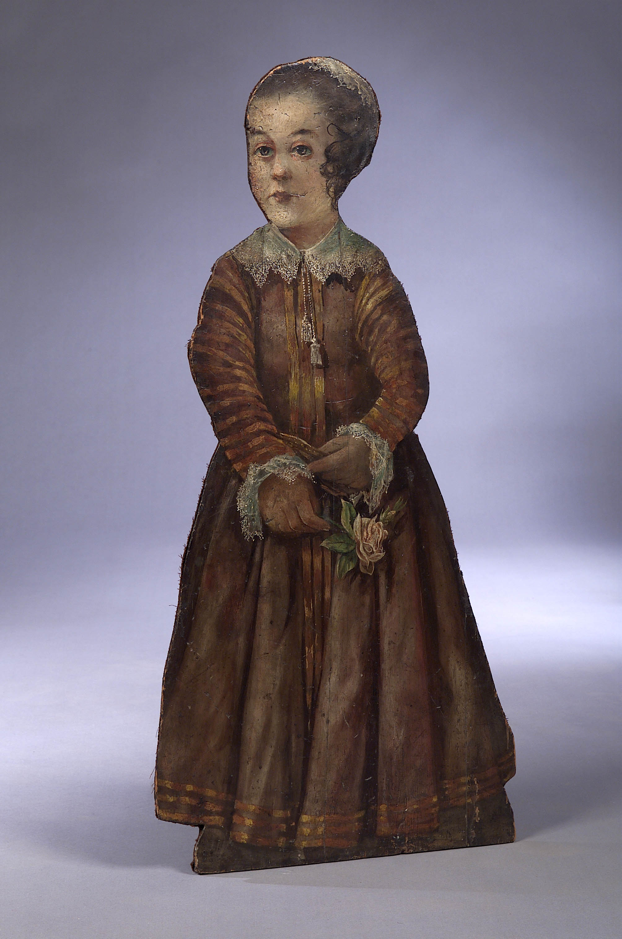 A 19th century painted dummy board