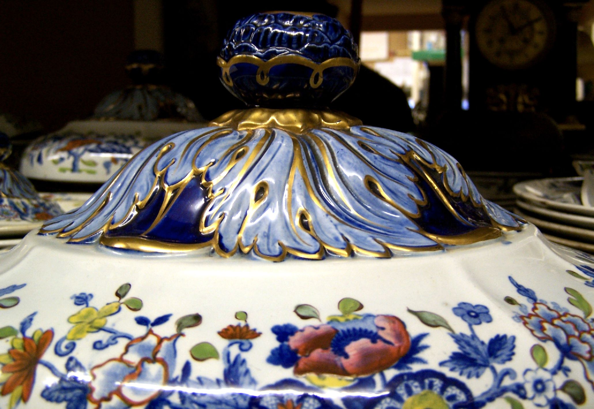 'DRESDEN OPAQUE CHINA' IRONSTONE PART DINNER SERVICE