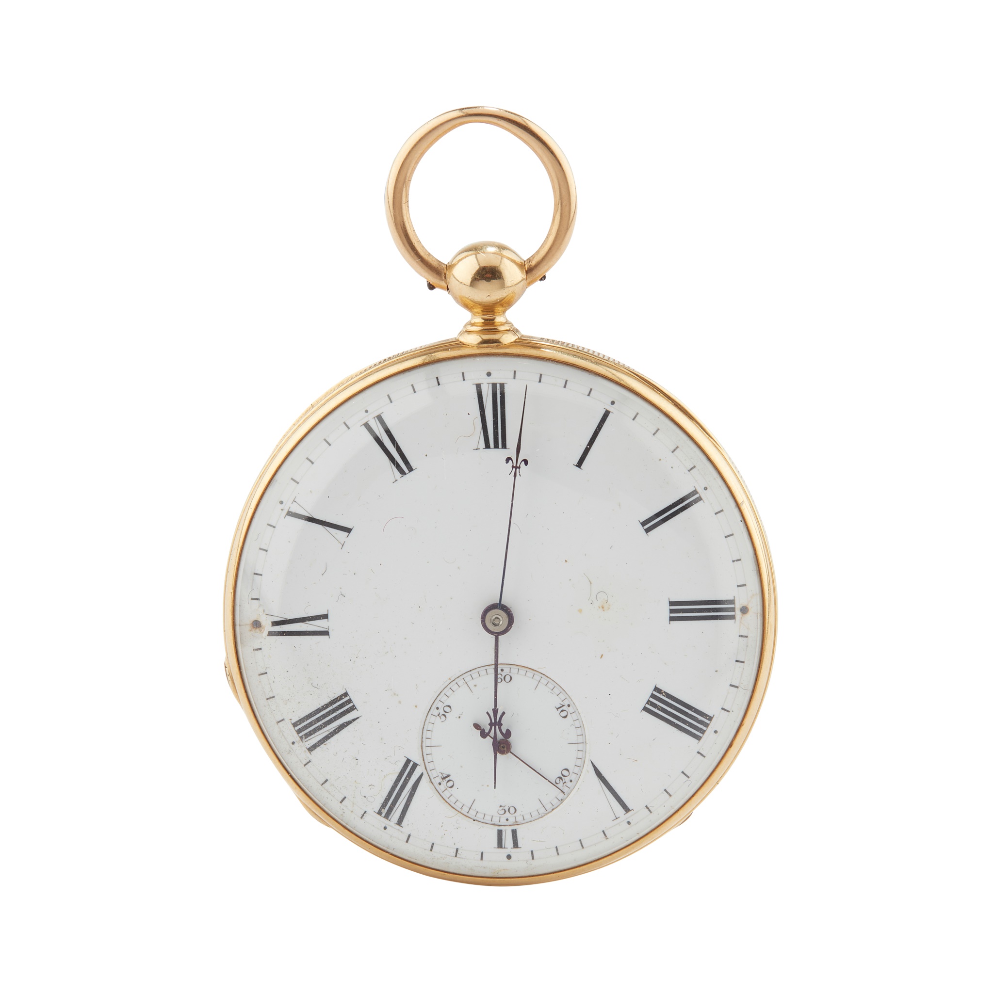 A LATE 19th CENTURY POCKET WATCH