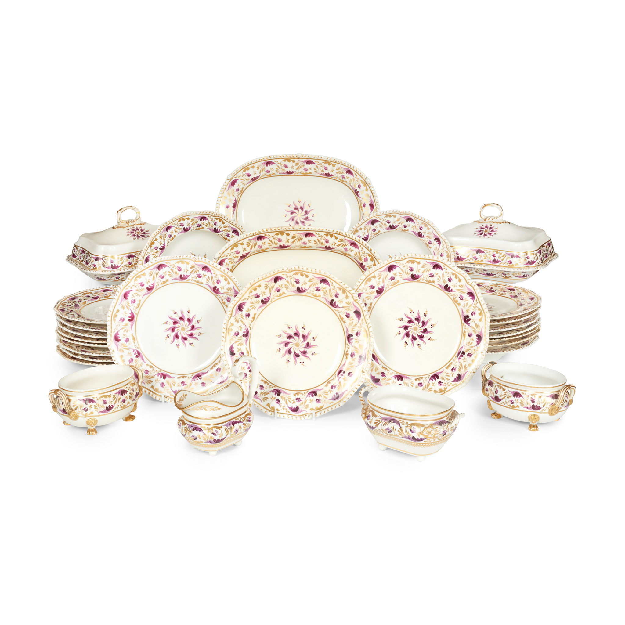 BLOOR DERBY PART DINNER SERVICE