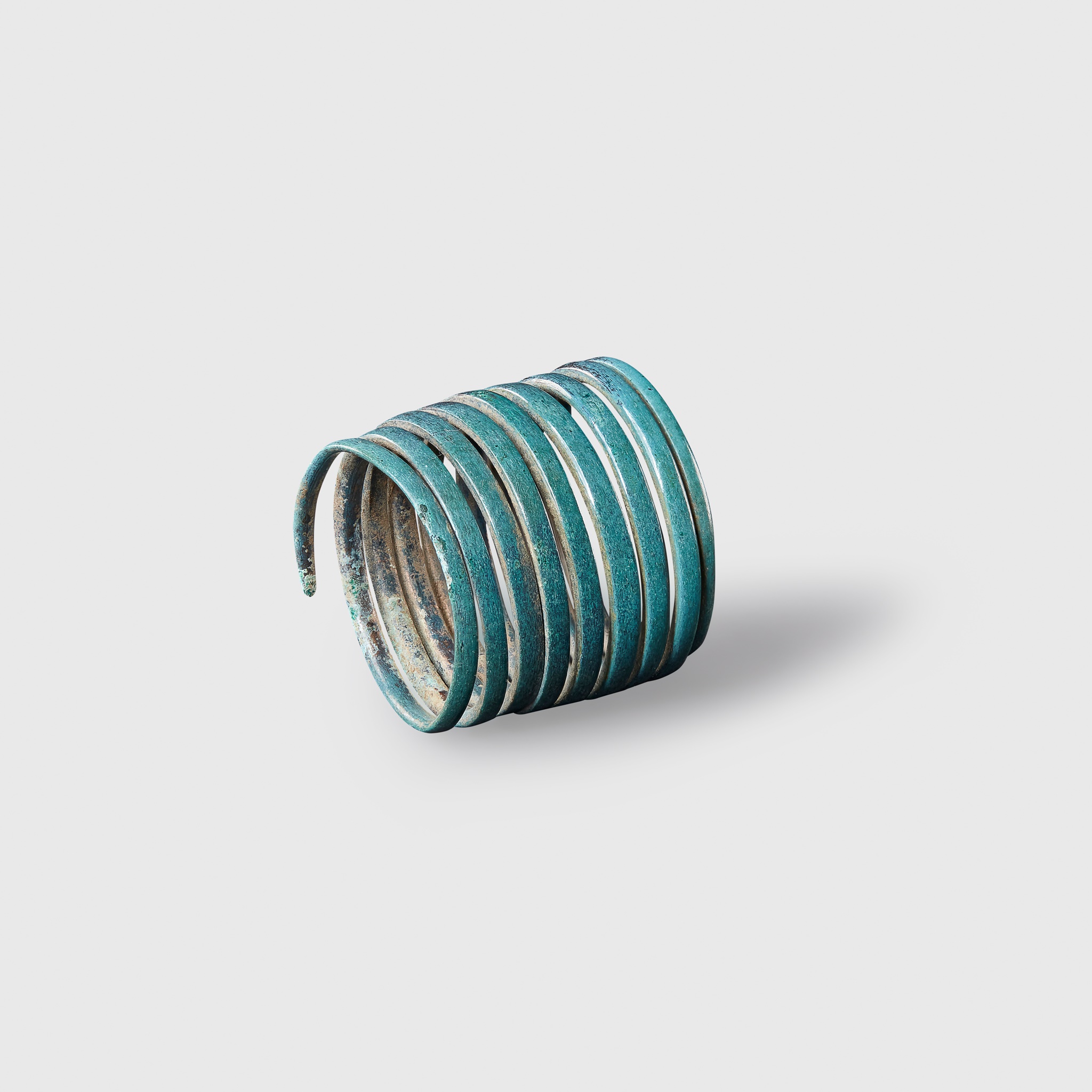BRONZE AGE COILED RING