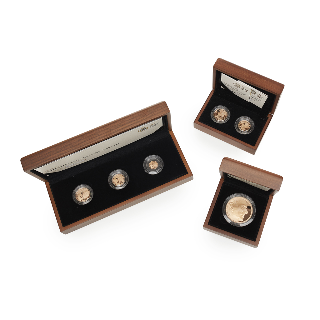 U.K. - Various cased proof gold coins