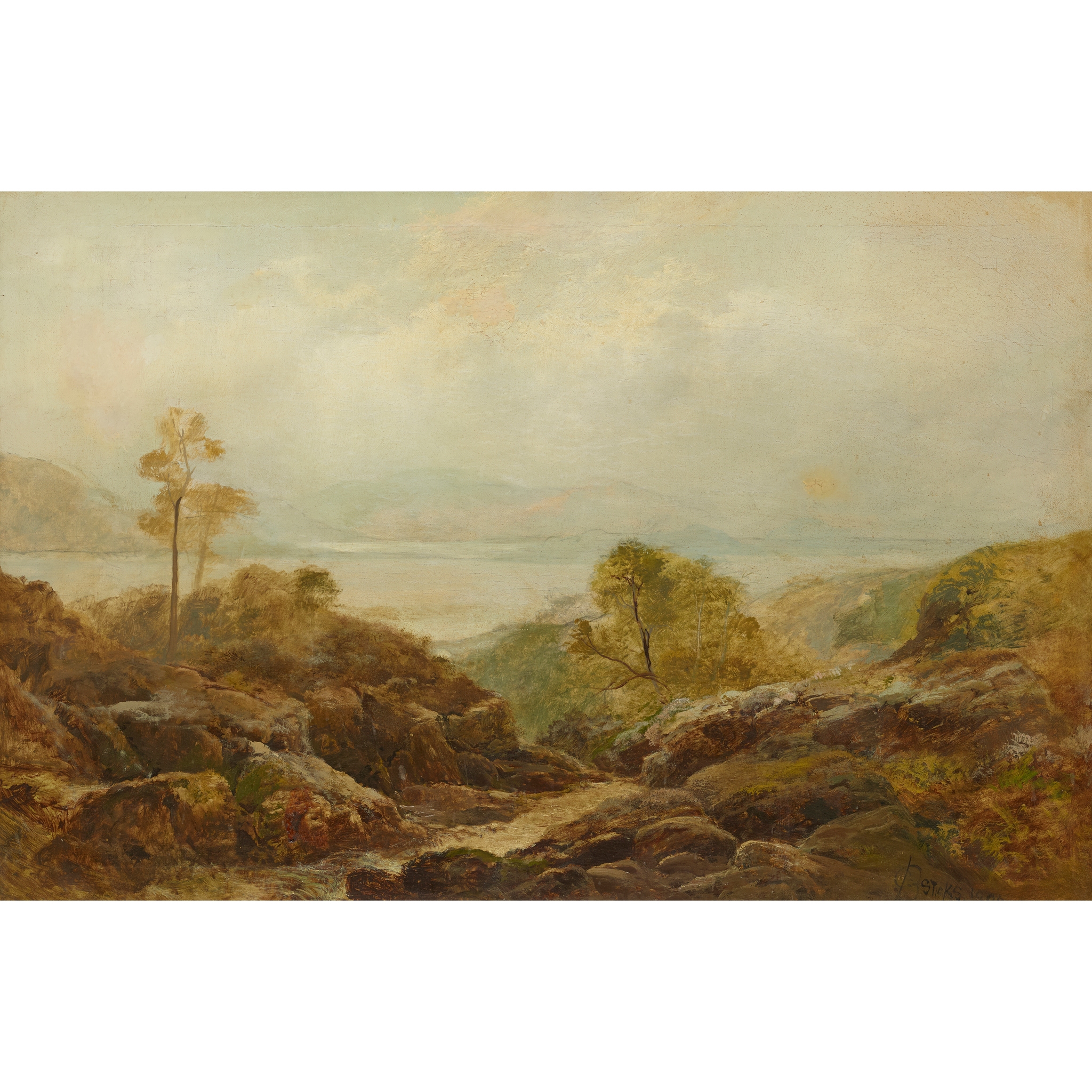 GEORGE BLACKIE STICKS (SCOTTISH 1843-1938)