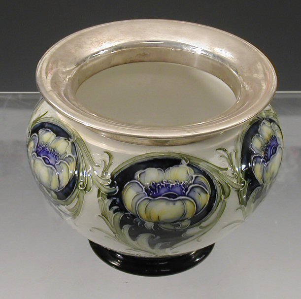 A Moorcroft 'Florian Ware' circular bowl