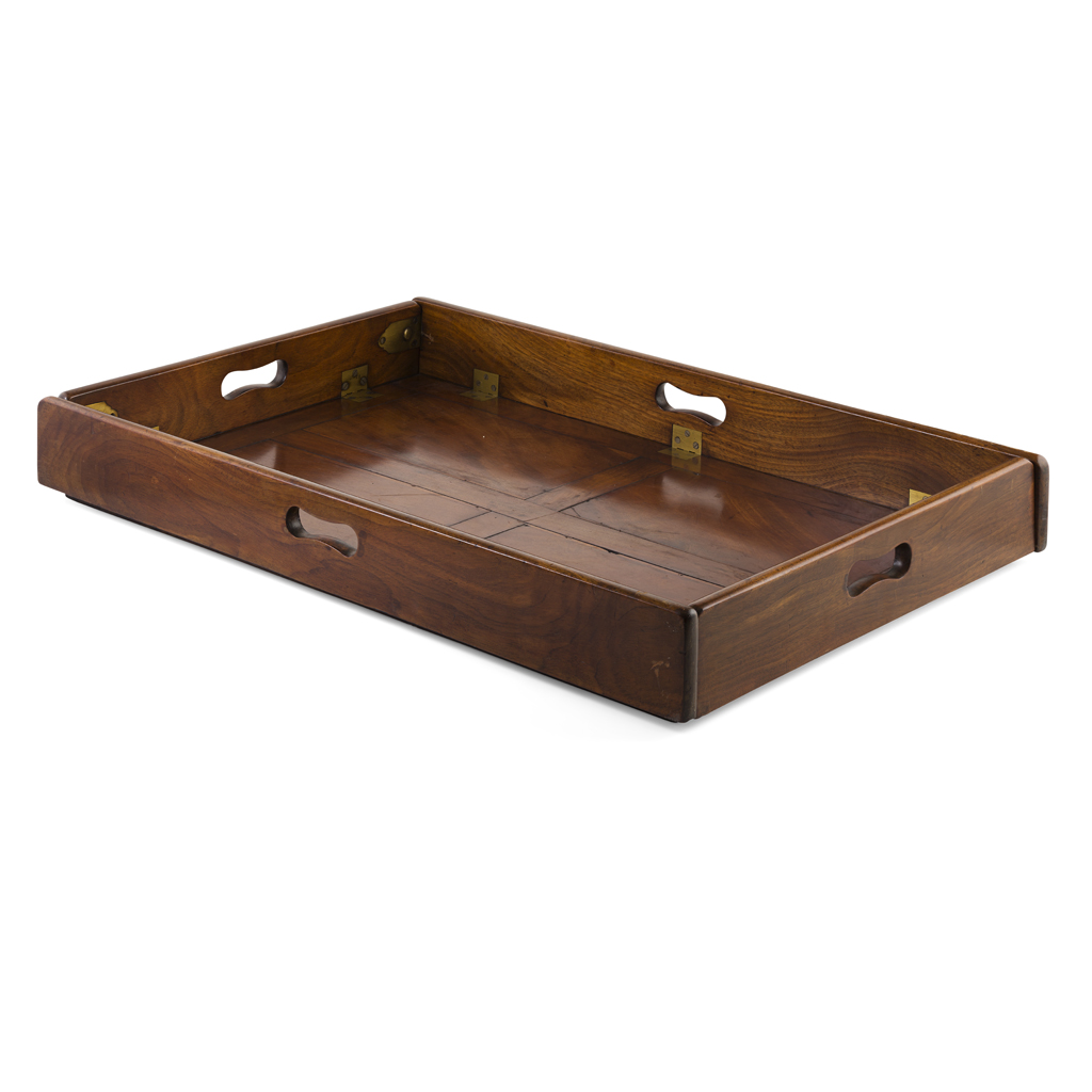 WILLIAM IV MAHOGANY BUTLER'S TRAY