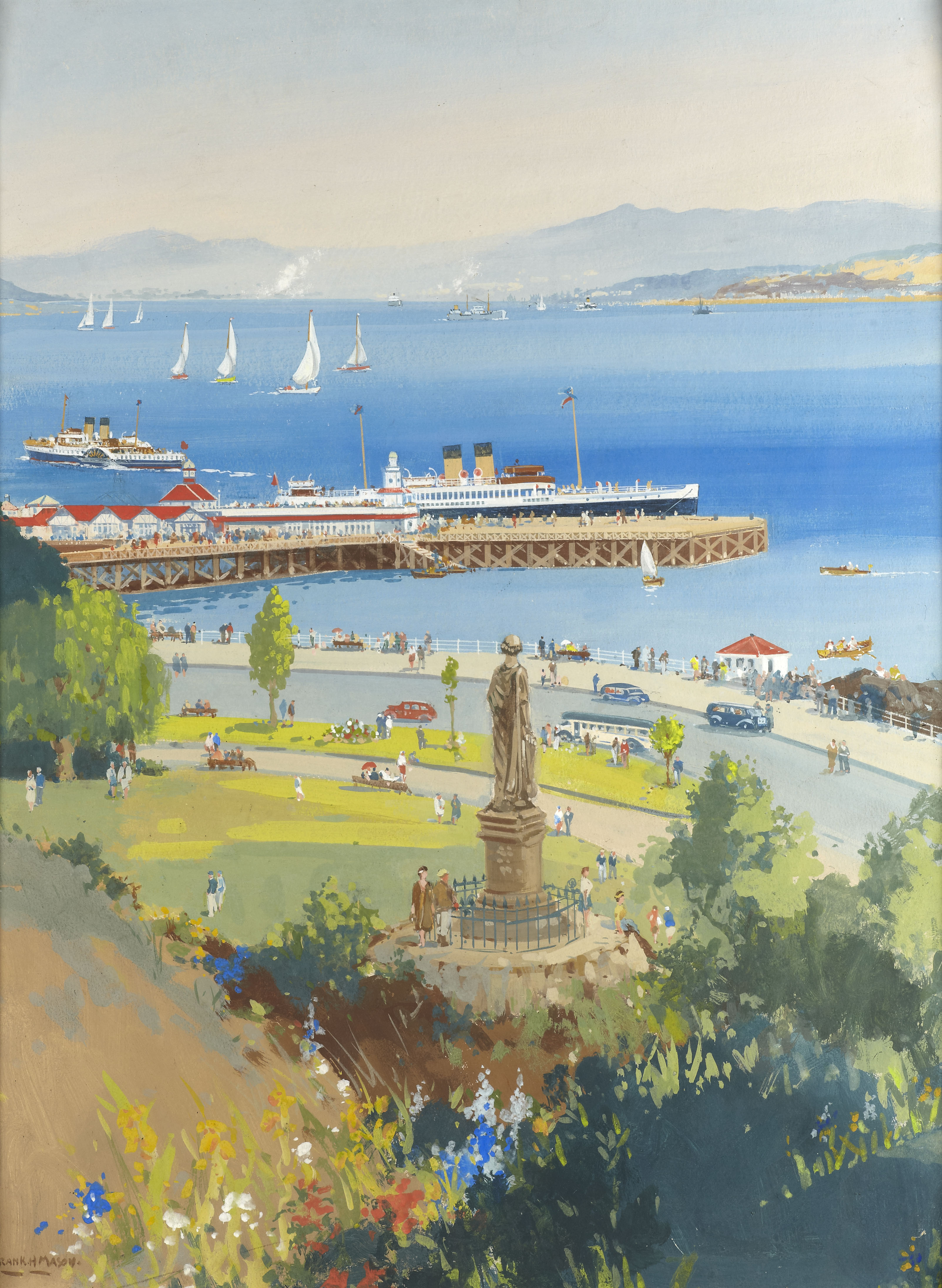 FRANK H. MASON R.B.I., R.I. (BRITISH 1875-1965)