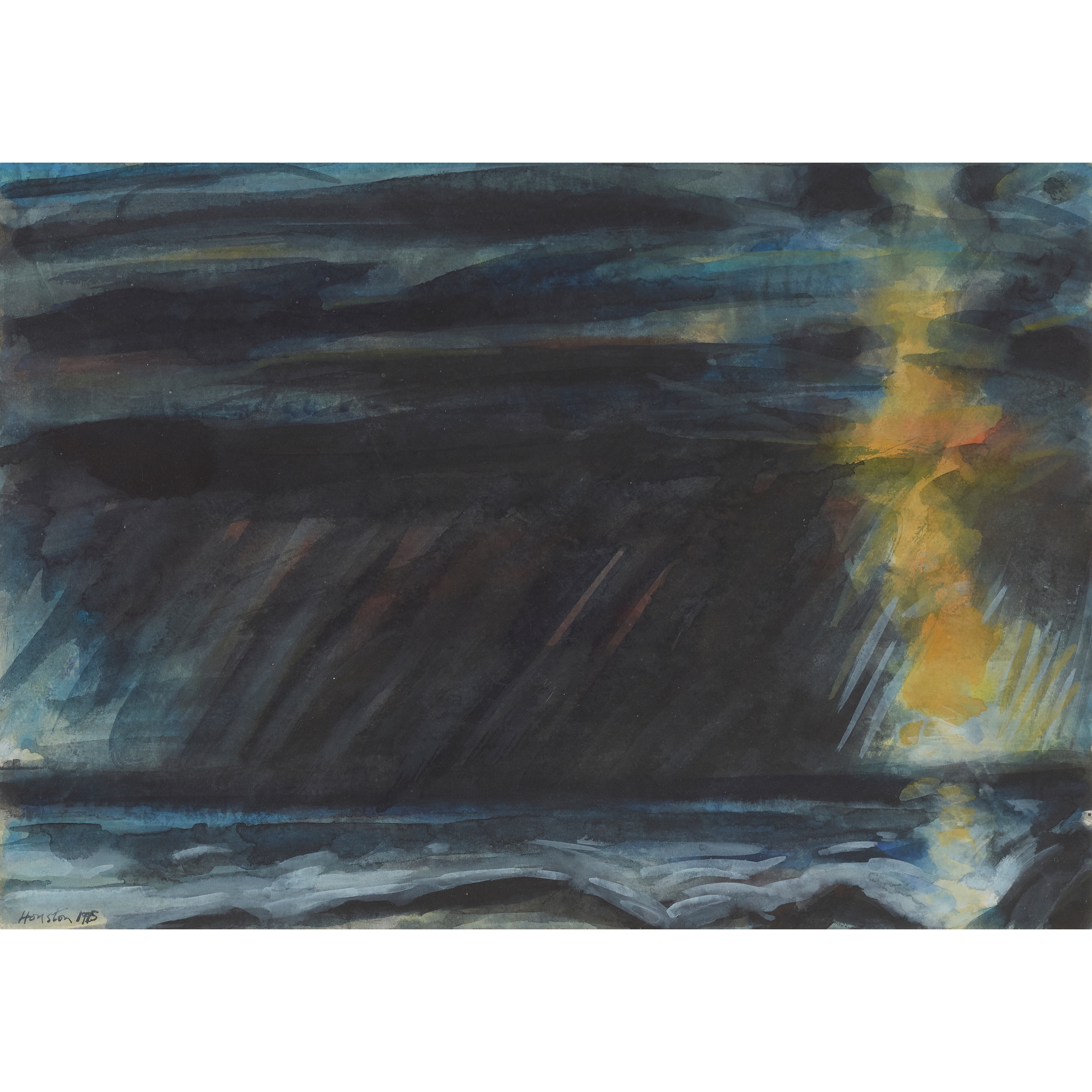 JOHN HOUSTON R.S.A., R.S.W., S.S.A. (SCOTTISH 1930-2008)