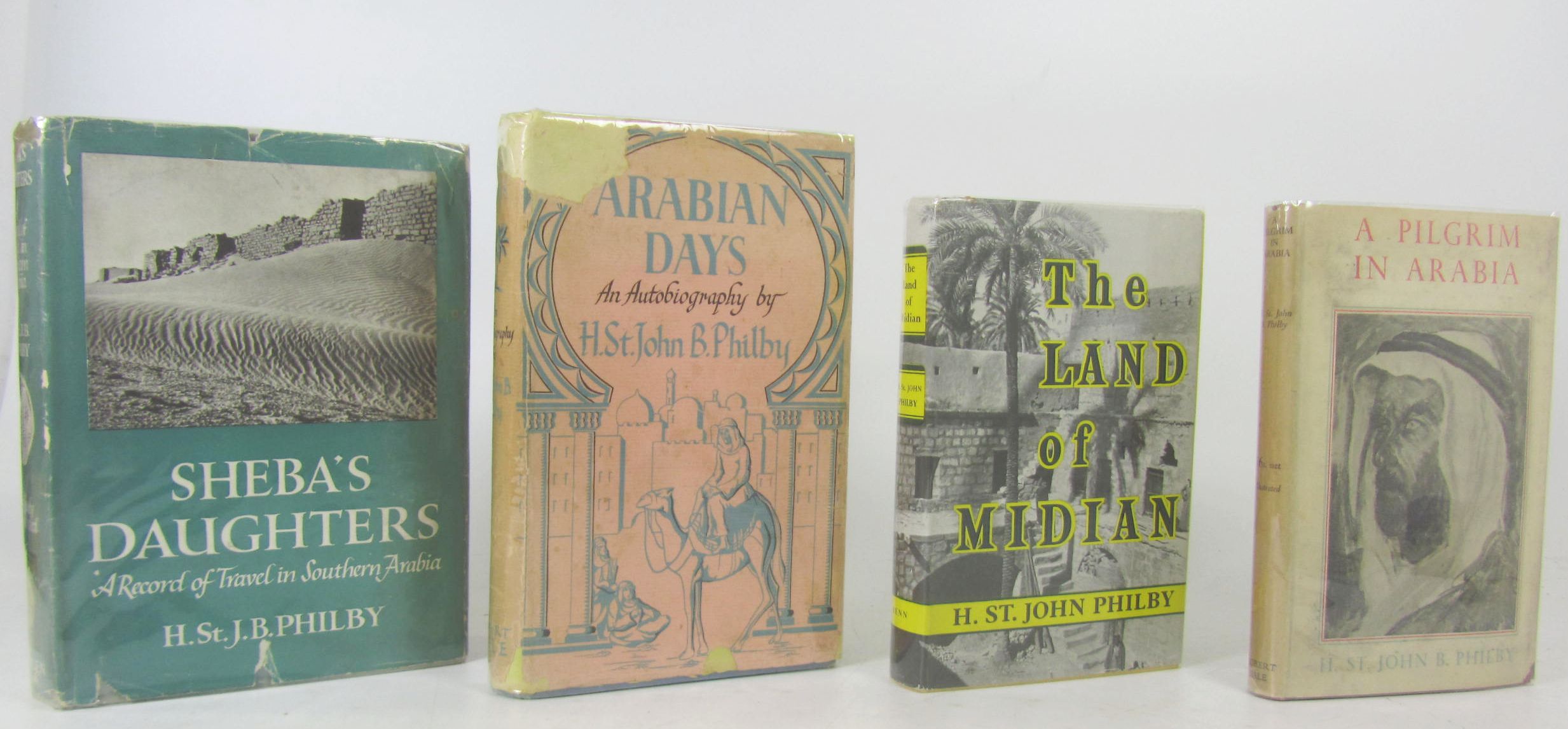 Arabia - Philby, H. St. J. B., 4 volumes, comprising