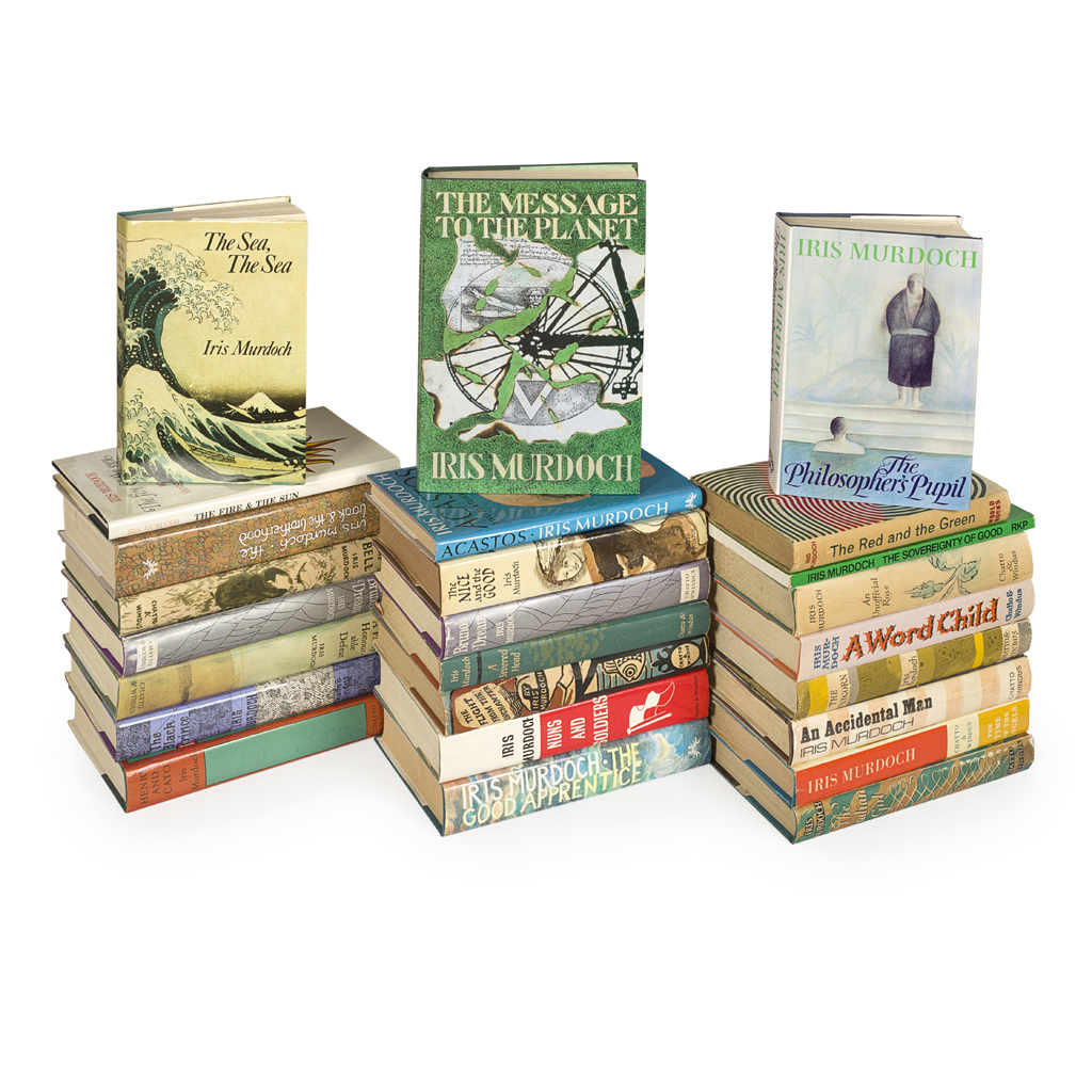 Murdoch, Iris, 15 inscribed and/or signed first editions, 8 other first editions