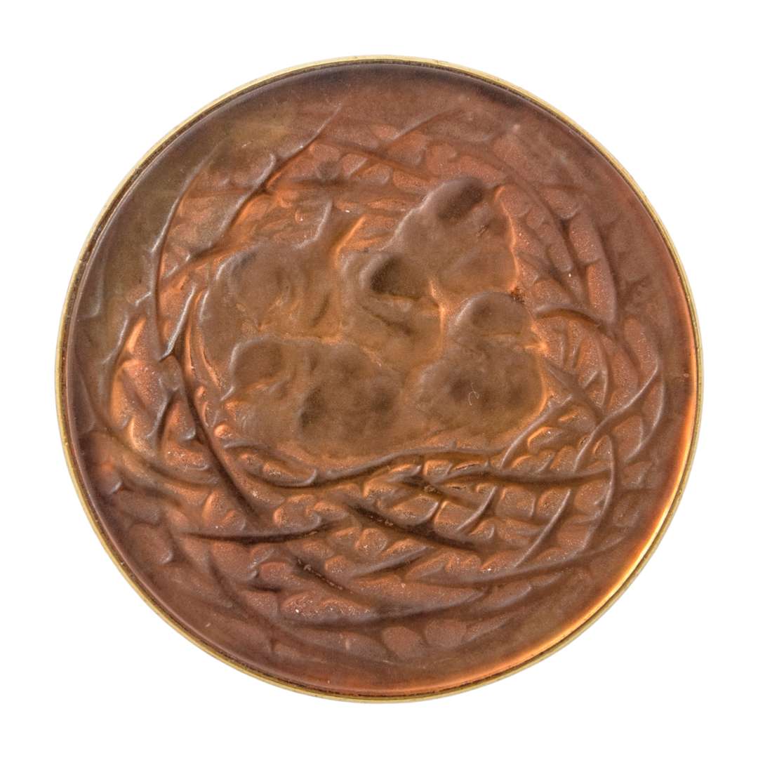 Past auction: RENÉ LALIQUE (1860-1945) NID D'OISEAUX BROOCH, NO
